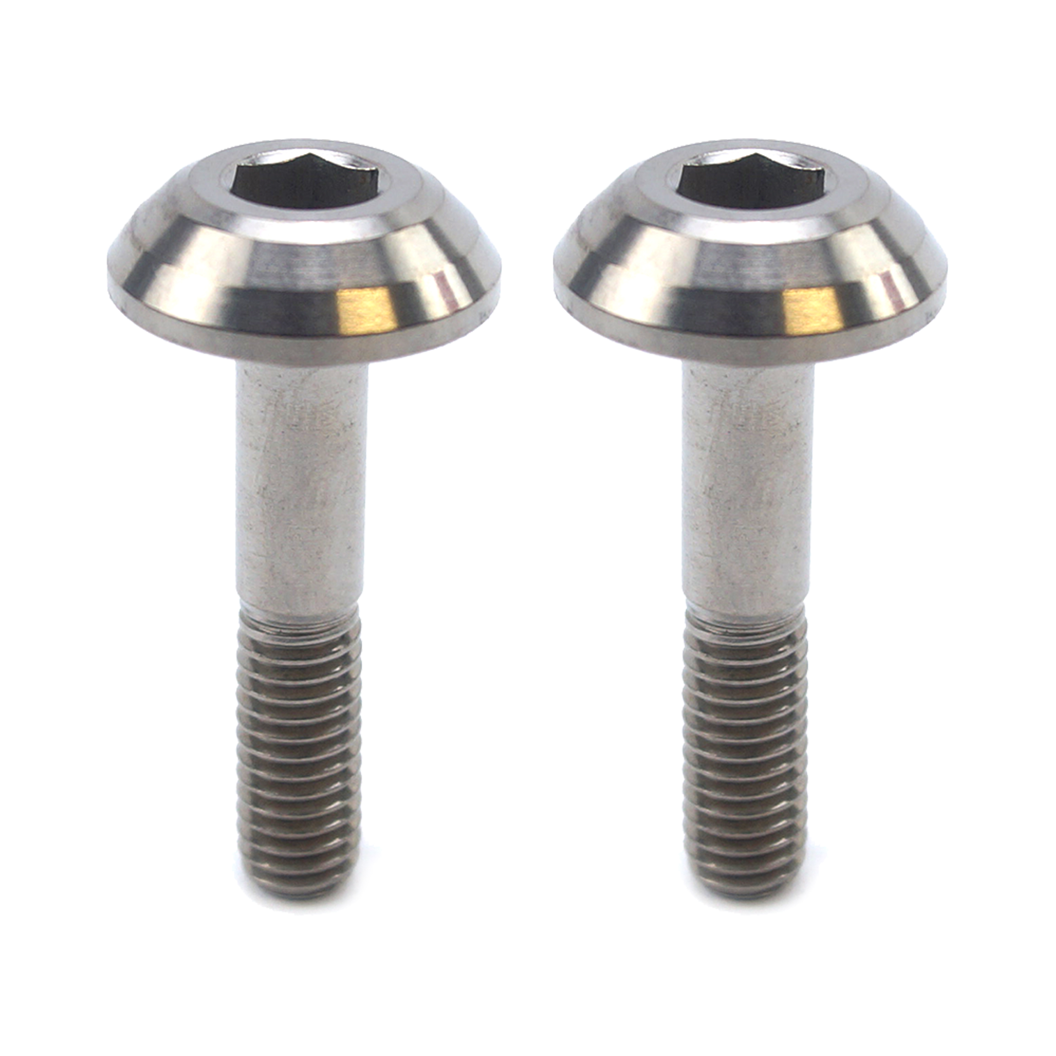 TITANIUM GR5 PANEL BOLT M6X30mm, PACK OF 2 / METRIC COARSE thumbnail 4