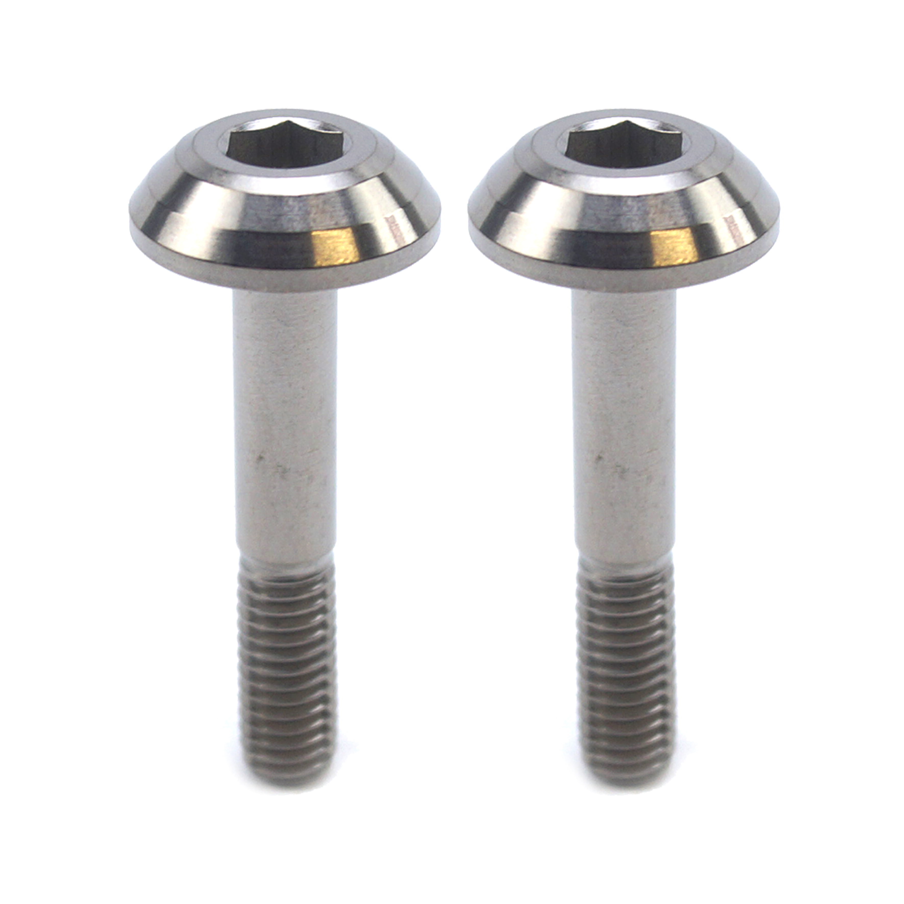 TITANIUM GR5 PANEL BOLT M6X35mm, PACK OF 2 / METRIC COARSE thumbnail 4