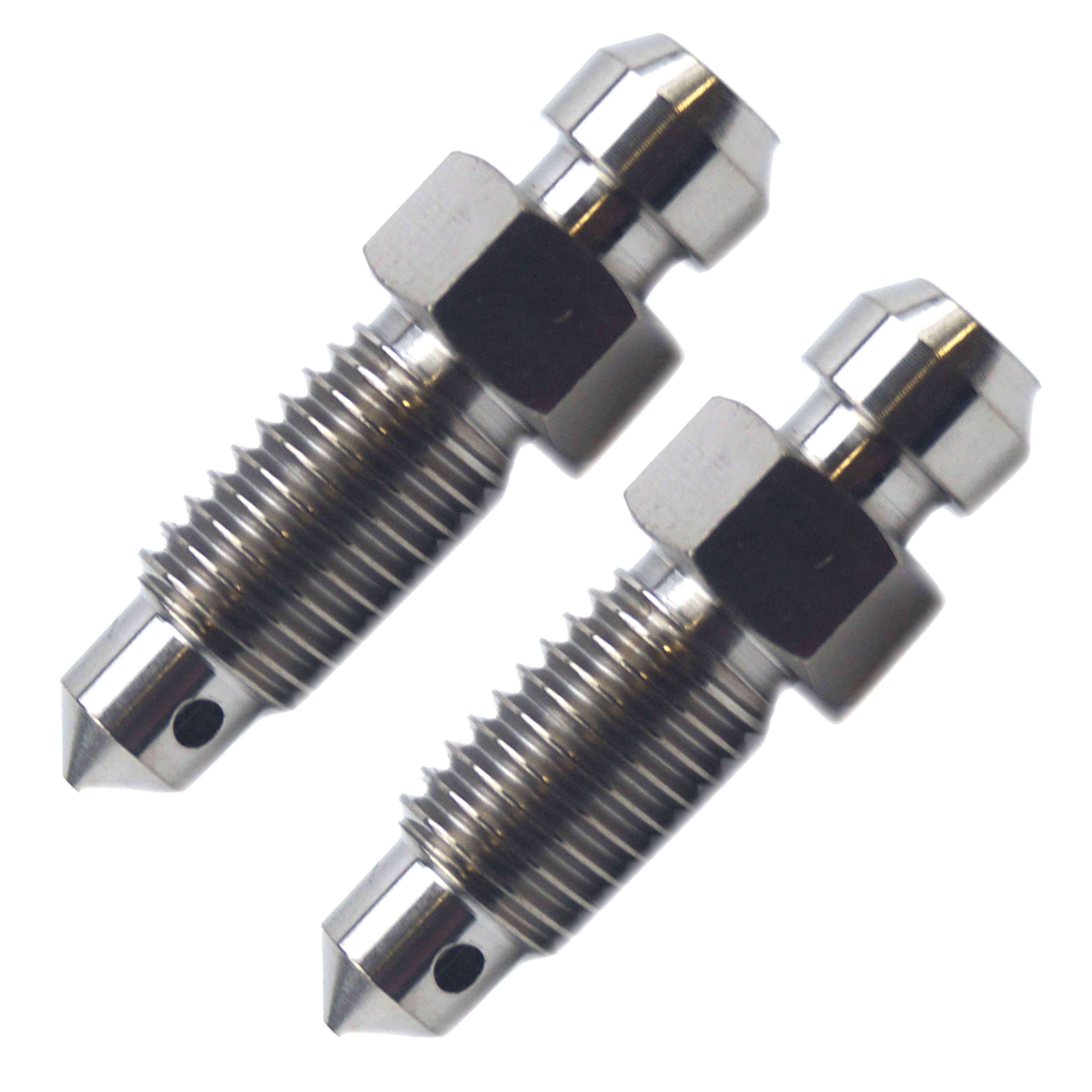 TITANIUM GR5 M7x1.00mm BLEED NIPPLE, PACK OF 2 / 59121-18410 59121-01A00 thumbnail 5