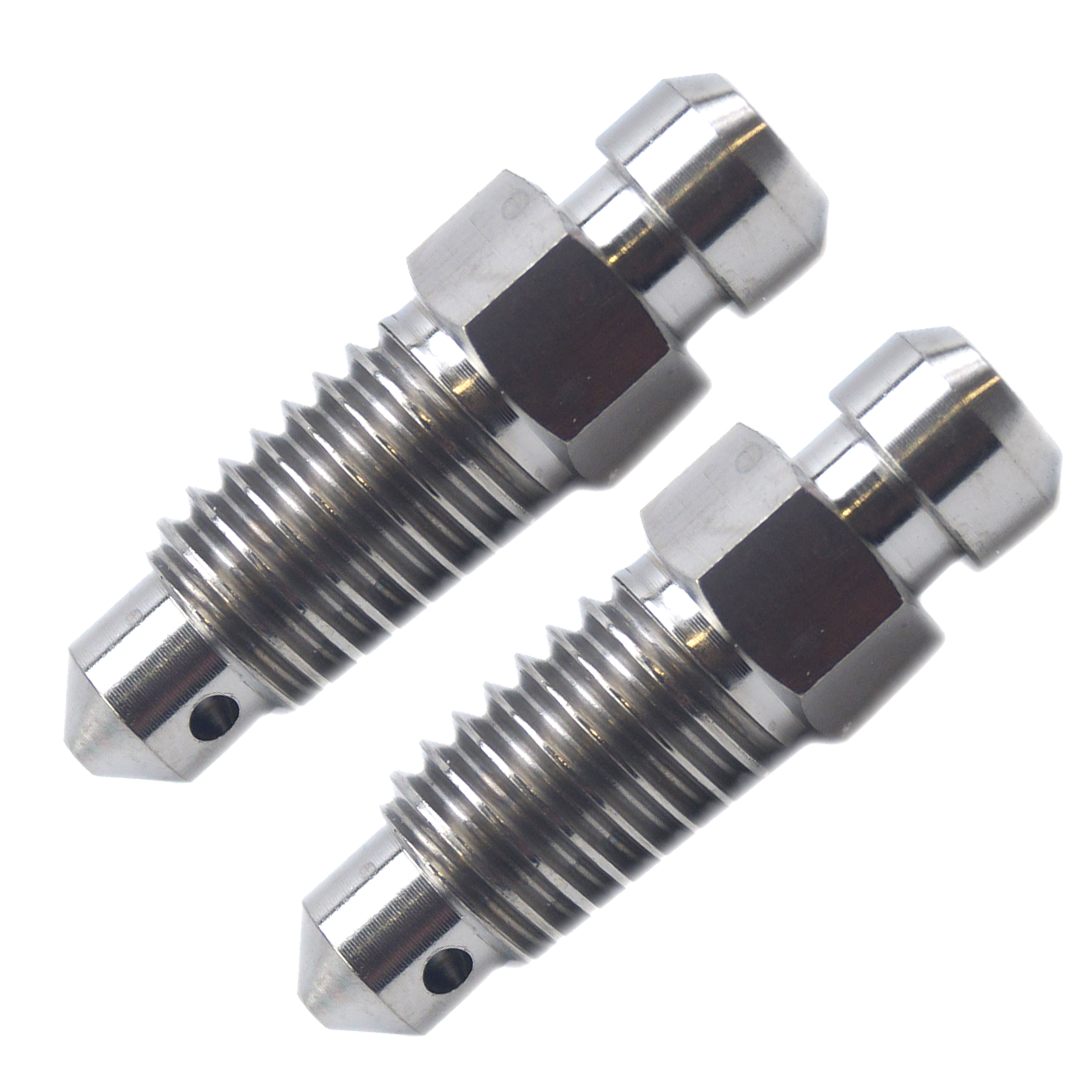 TITANIUM GR5 M8x1.25mm BLEED NIPPLE, PACK OF 2 / 43352-568-003 61013020100, / 36Y-W0048-00 thumbnail 5
