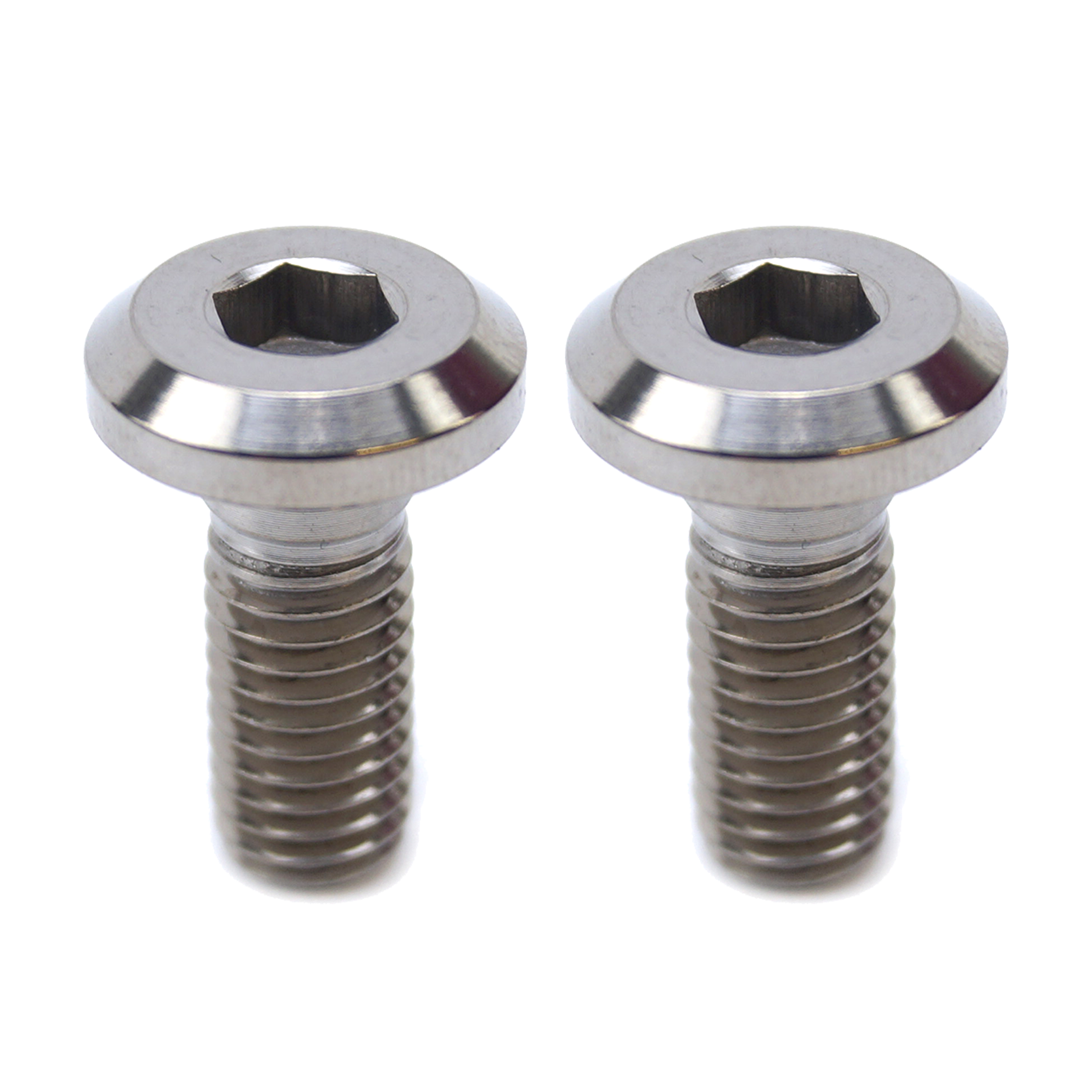 TITANIUM GR5 M8x1.25x20mm PK2, UNIVERSAL PEG MOUNT BOLTS, / FLAT HEAD BOLT thumbnail 4