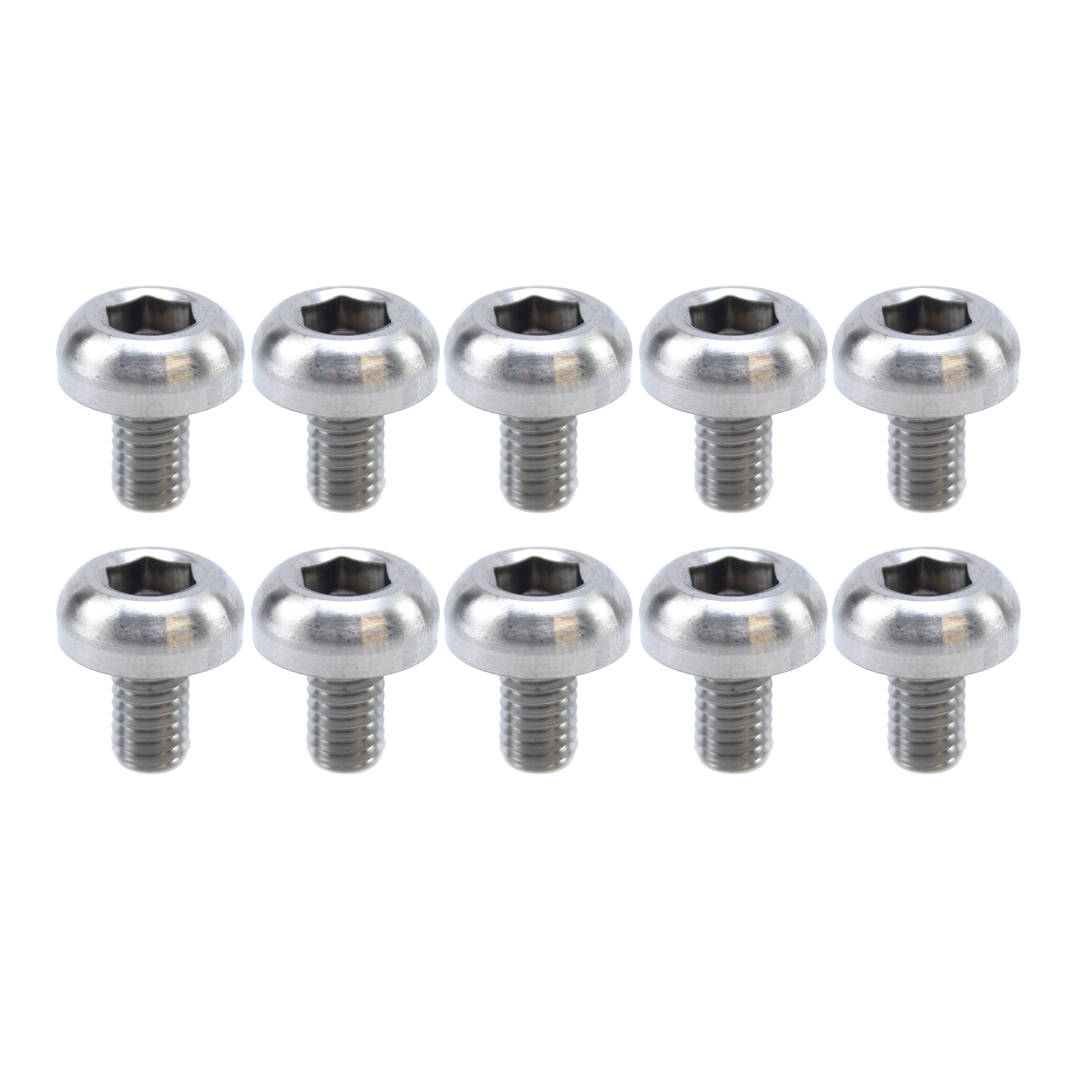 TITANIUM GR5 SIDE PANEL BOLTS PK10, YAMAHA 2x10mm 6x12mm 2x14.5mm, FIR BRAND / PACK OF 10 thumbnail 3