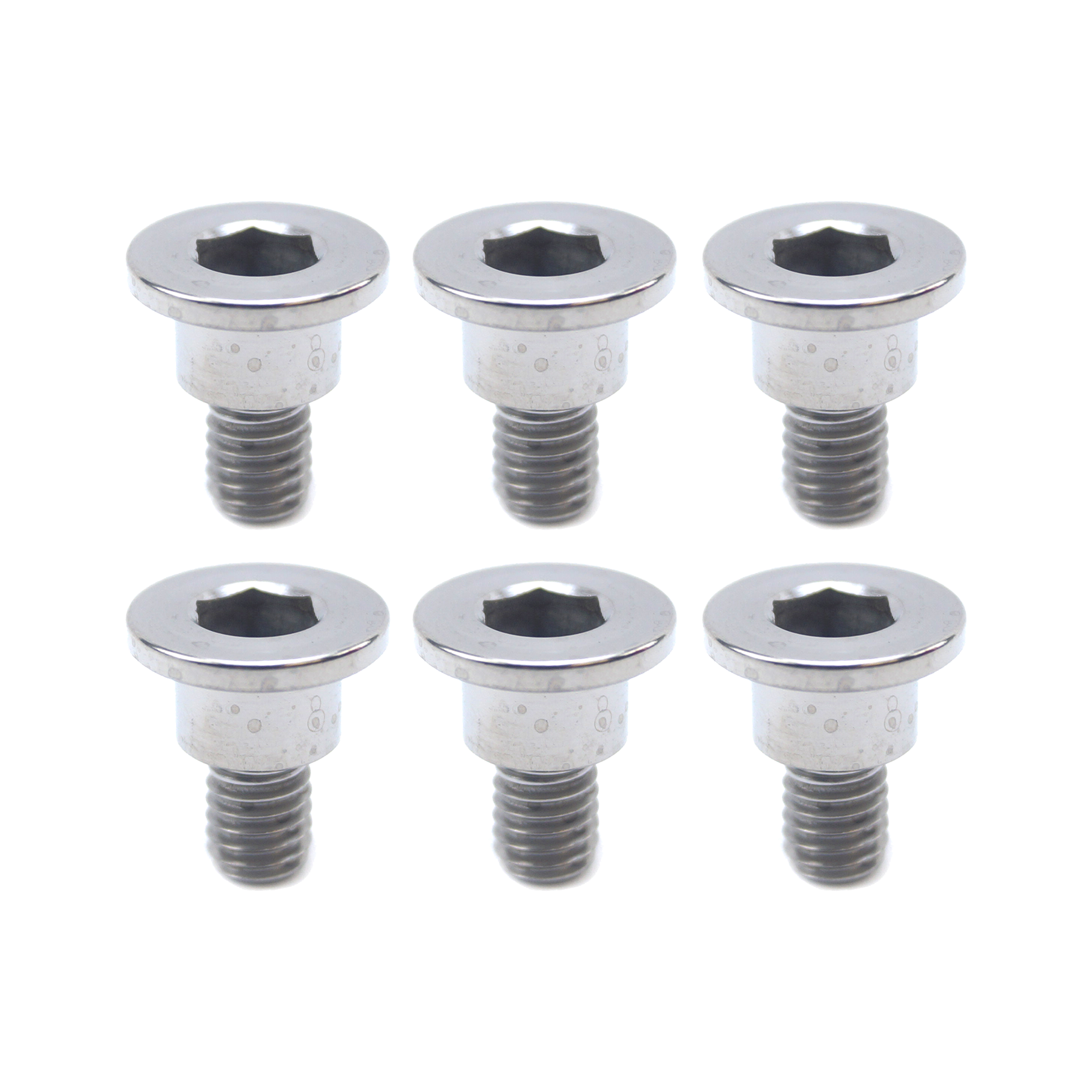 M6 FORK COVER BOLT YAMAHA PK 6, TITANIUM GRADE 5 / YAMAHA 90109-06232-00 thumbnail 5