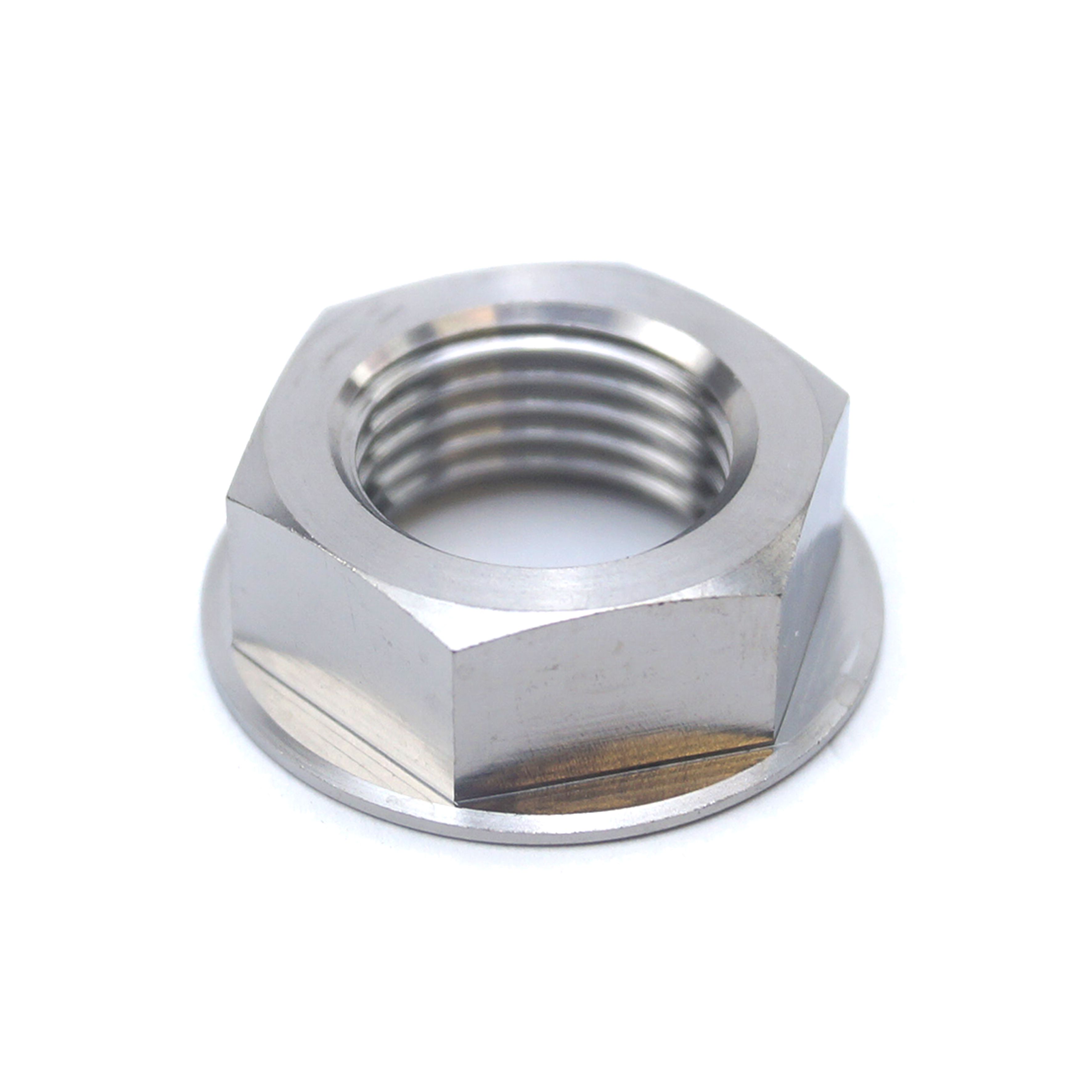 TITANIUM GR5 FRONT SPINDLE NUT, YAMAHA YZ YZF WR 90179-16011-00, EACH / / 90179-16011 thumbnail 5