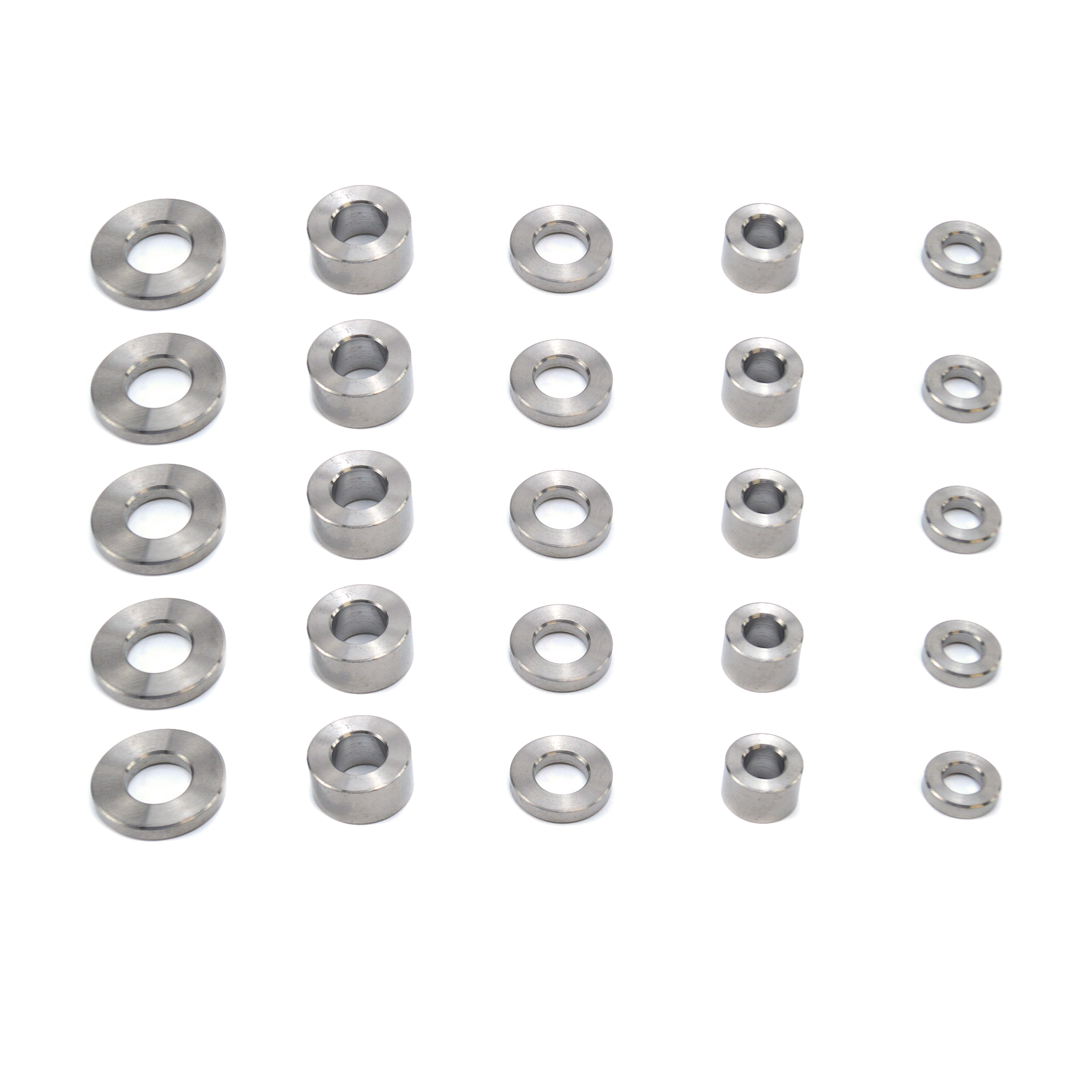 TITANIUM SPACER KIT 25PCS, TITANIUM GRADE 5 / PACK OF 25 thumbnail 6