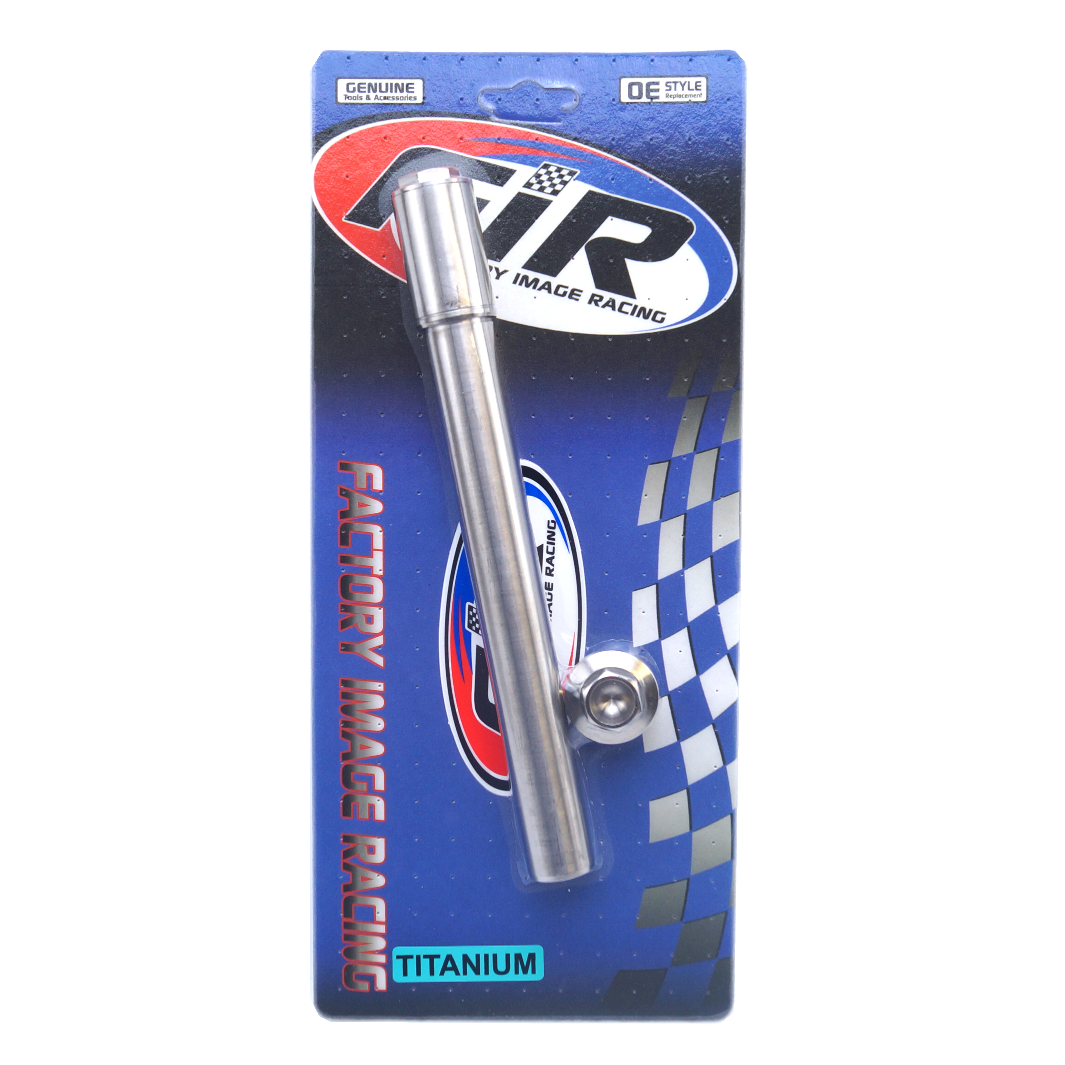 KTM NEW FRONT SPINDLE & NUT M20x1.5, TITANIUM GR5 79109081033 / 70009082000, FIR-BARND / GRADE 5 thumbnail 6
