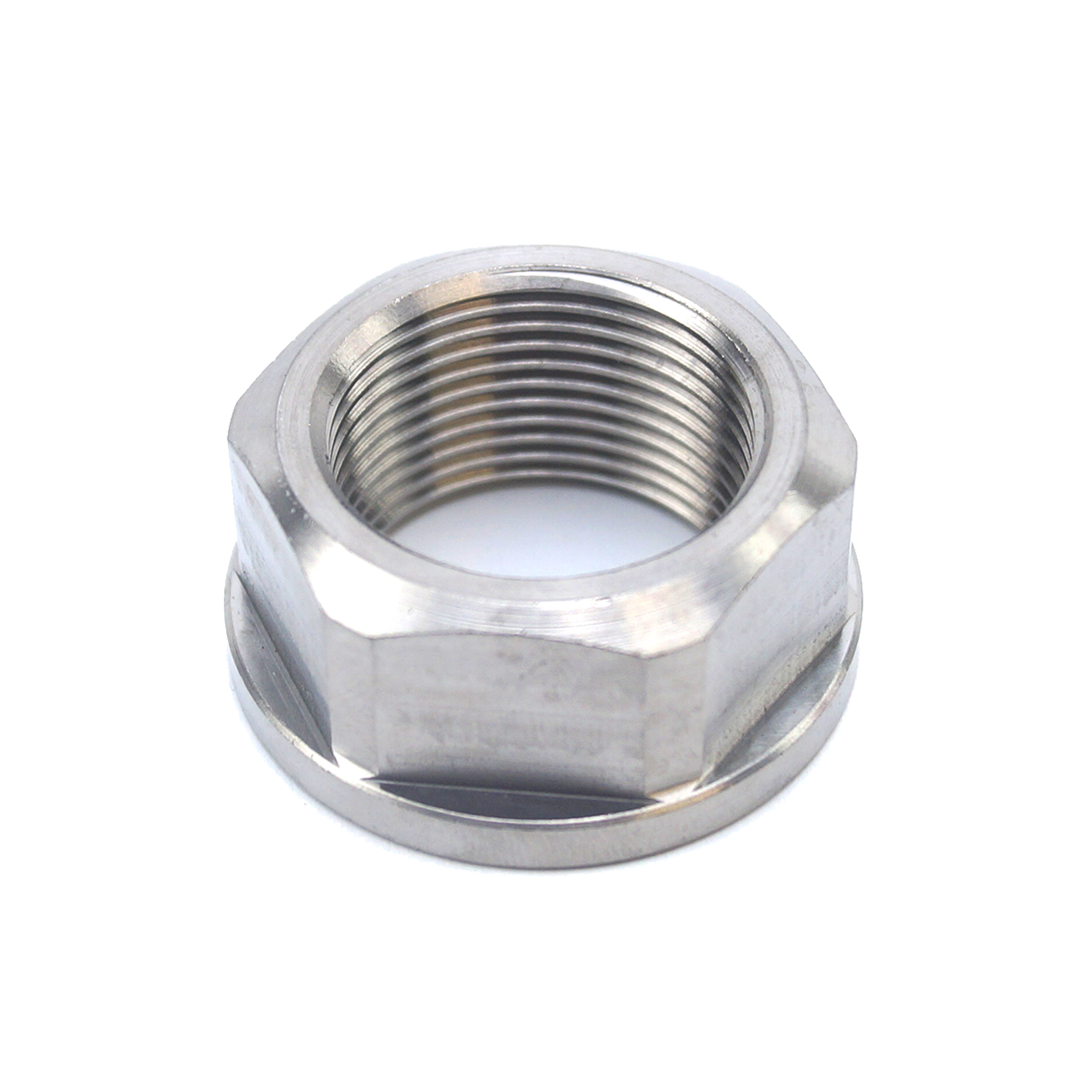 KTM NEW REAR SPINDLE NUT M25X1.5, TITANIUM GR5 / SX XC SC-F XC-F, 61010086000 thumbnail 3