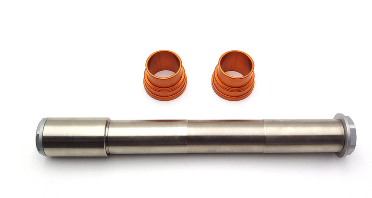 FRONT SPINDLE & BUSH KIT 02-15 KTM 54809012000 54809081000 image 1