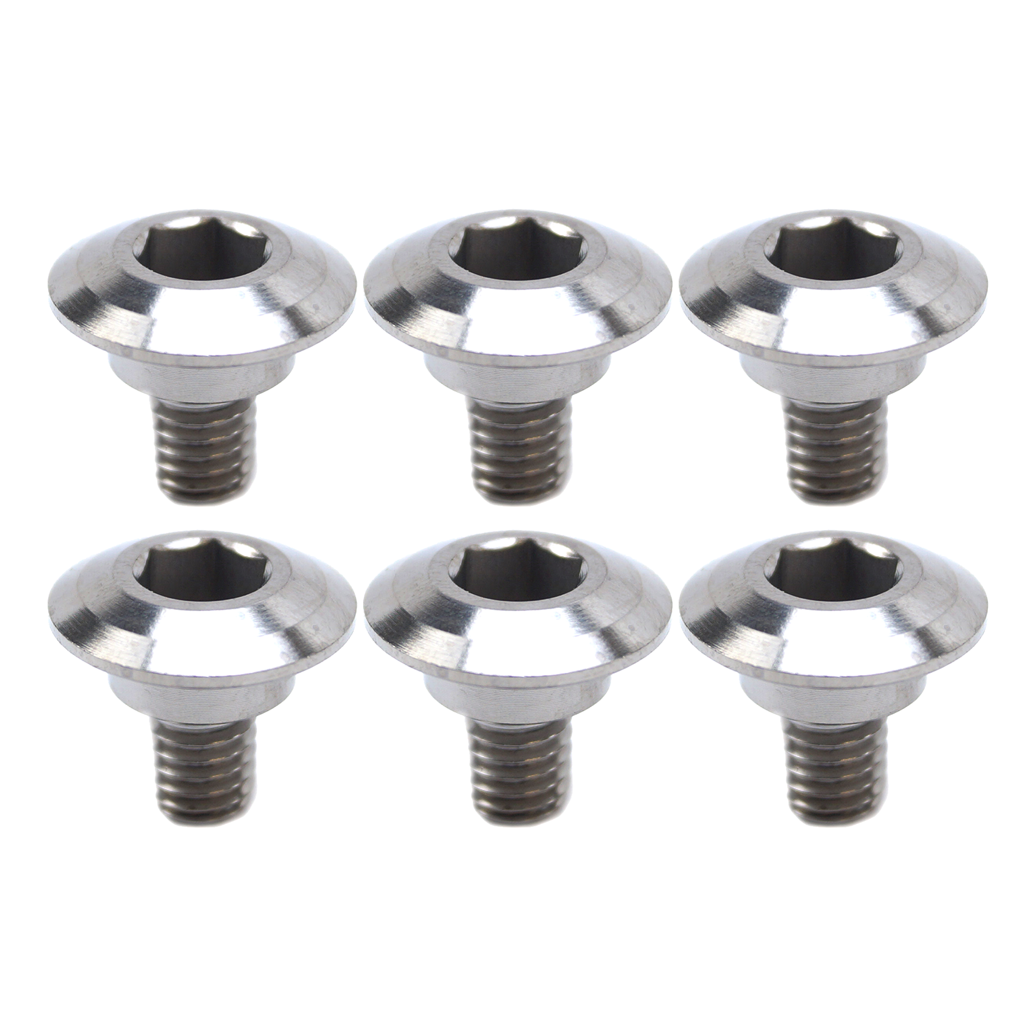 M6 FORK COVER BOLT HONDA PK 6, TITANIUM GRADE 5 / OEM PART NO: 90113-MAC-780 thumbnail 5