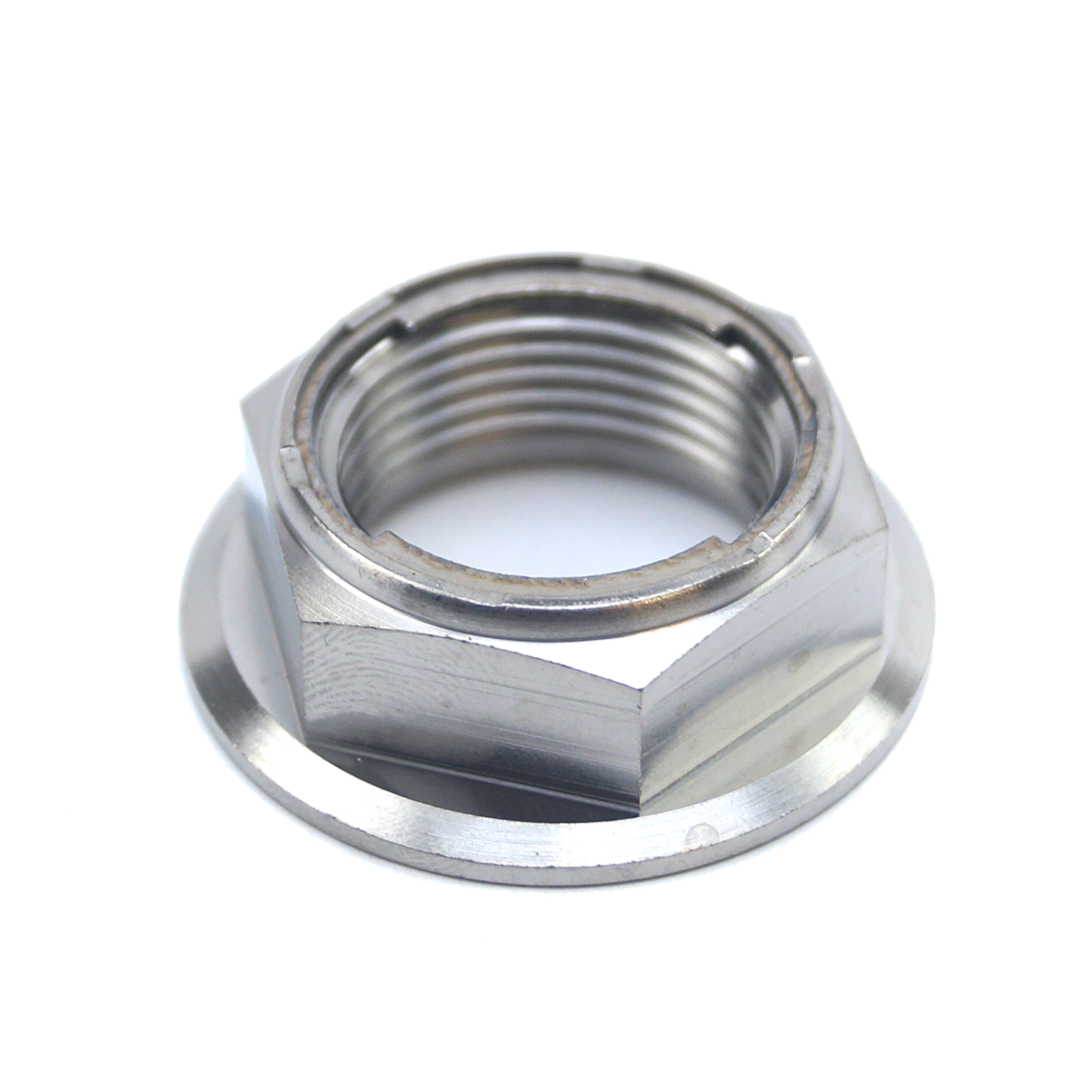 HONDA REAR SPINDLE NUT M22x1.5, TITANIUM GRADE 5 / OEM REF: 90305-KZ4-J20 thumbnail 6