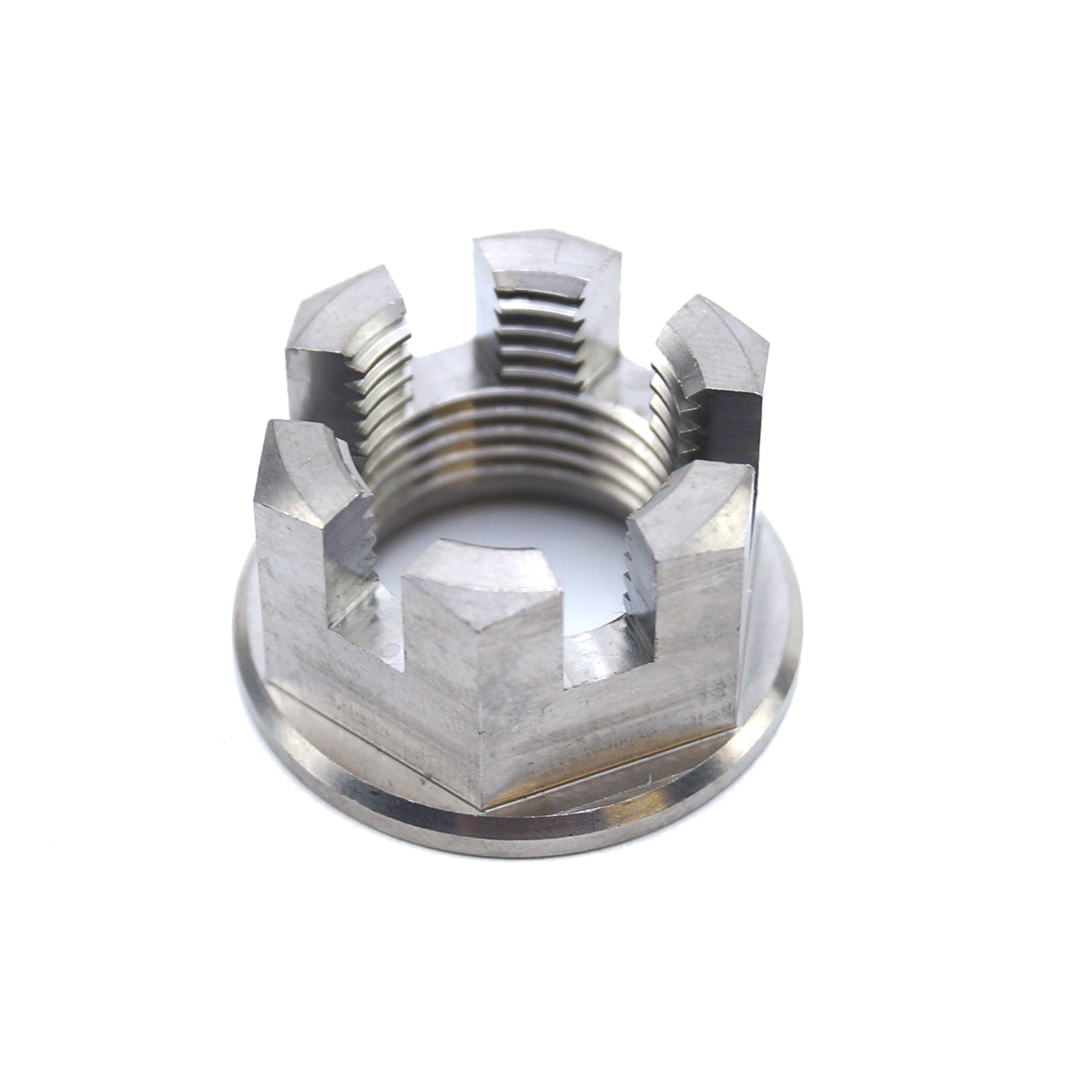 GR5 SUZUKI REAR SPINDLE CASTLE NUT, M18x1.50mm / 08314-4018A EACH thumbnail 3