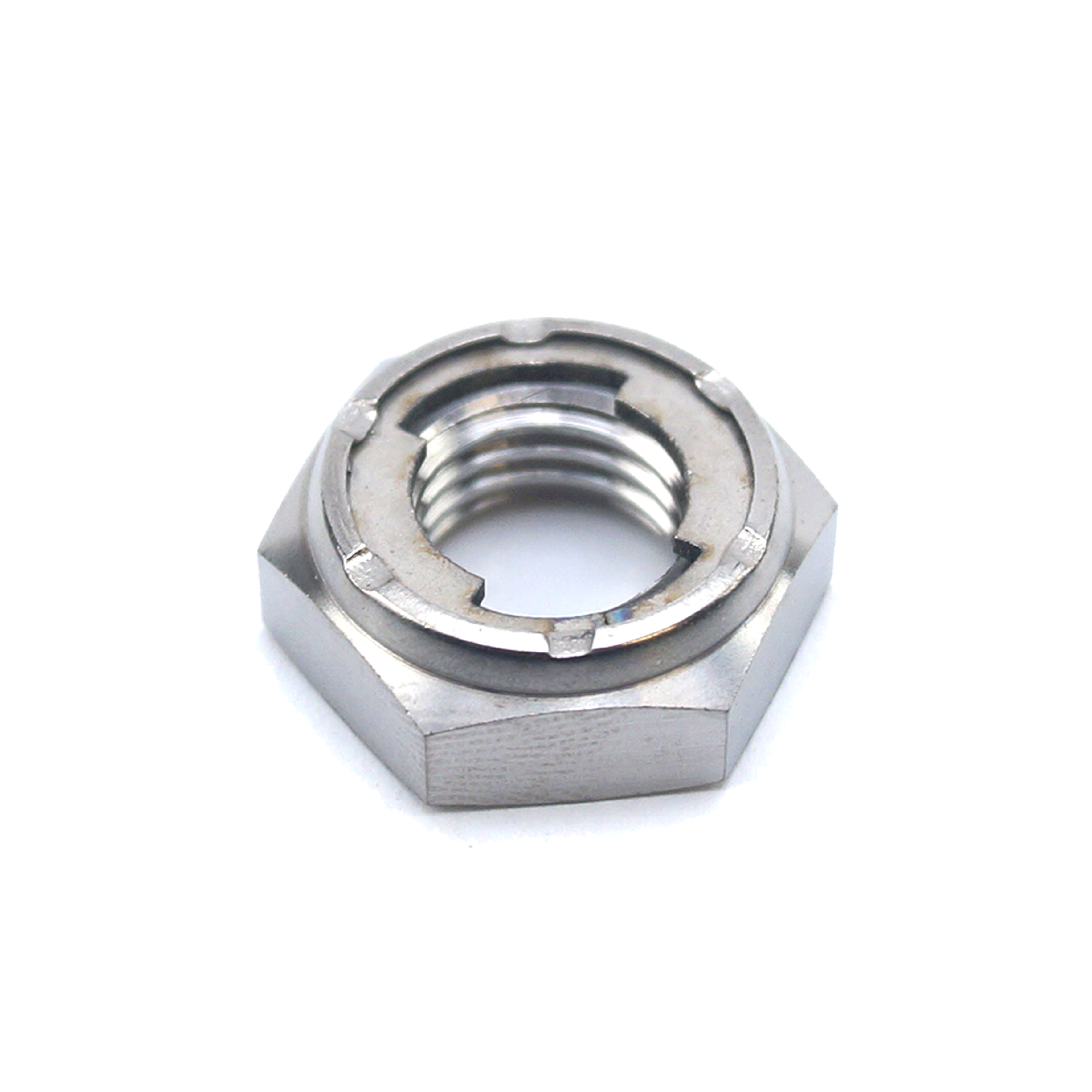 GR5 M10x1.25mm INSERT LOCK NUT, Ti-GR5 INSERT KAWASAKI EACH, 92210-1184 / 922101184 thumbnail 3