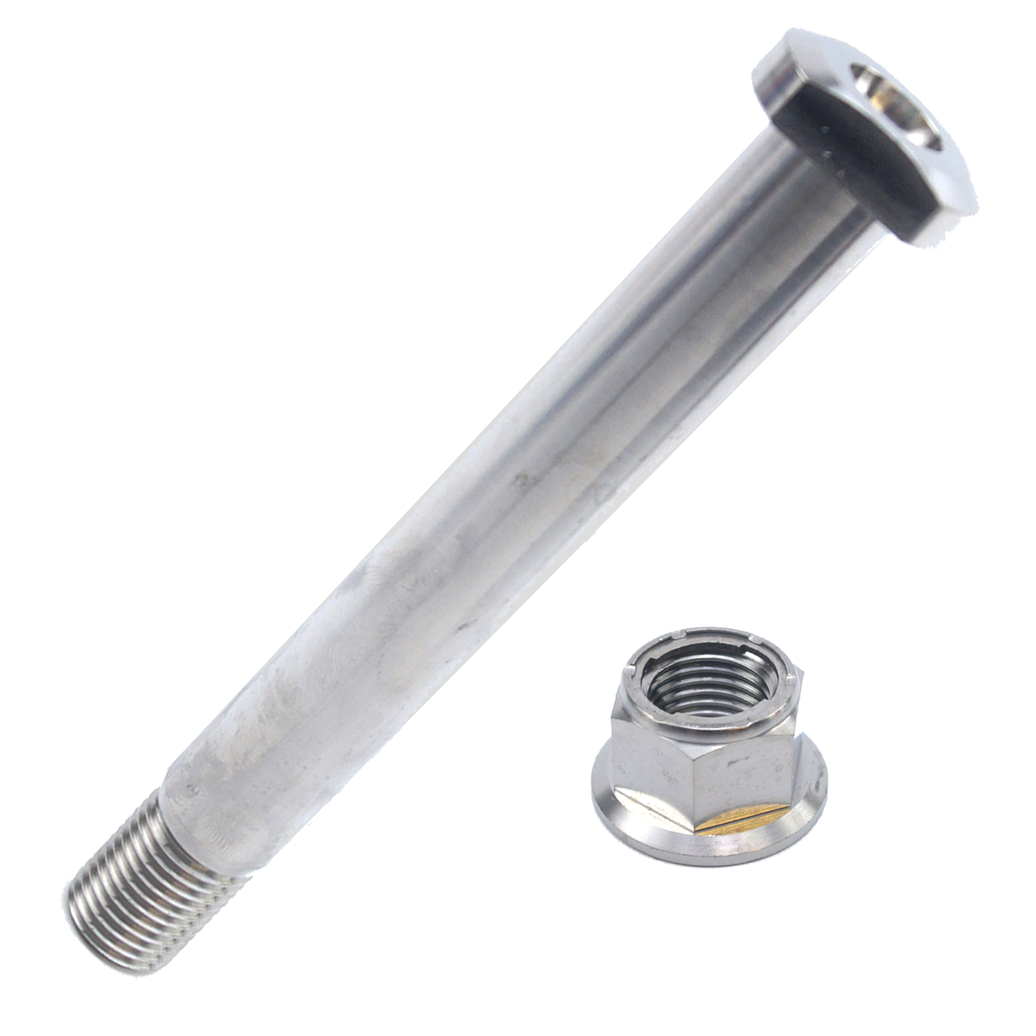 GR5 BOLT M14x116mm KAWASAKI, 92153-0407 & 92015-1401 EACH, TITANIUM FACTROY IMAGE RACING thumbnail 4