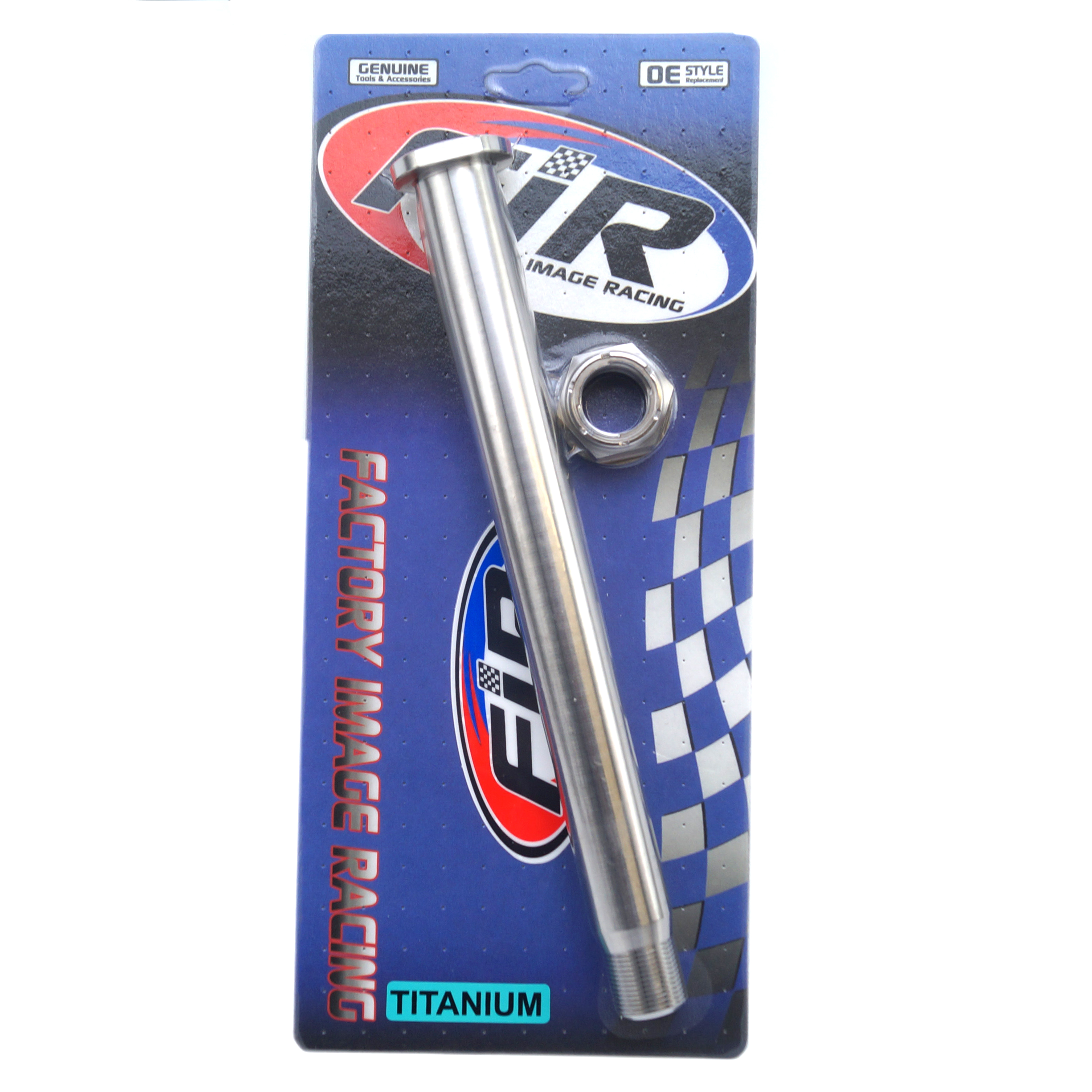 GR5 REAR SPINDLE KIT KX KXF 41068-1466 & 92210-1411 TITANIUM FACTROY IMAGE RACING thumbnail 4