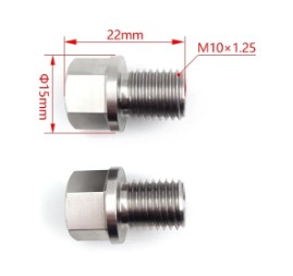 2Pcs RADIATOR STAY BRACKET BOLT YAMAHA 10-13 YZ250F 12-15 WR450F 17D-21244-10-00 17D-21244-20-00 thumbnail 2
