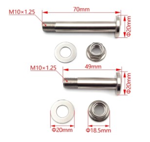 REAR SHOCK SUSPENSION MOUNTING BOLT KIT YAMAHA YZ125 250 YZ250F 450F 5XE-22242-00-00 thumbnail 3