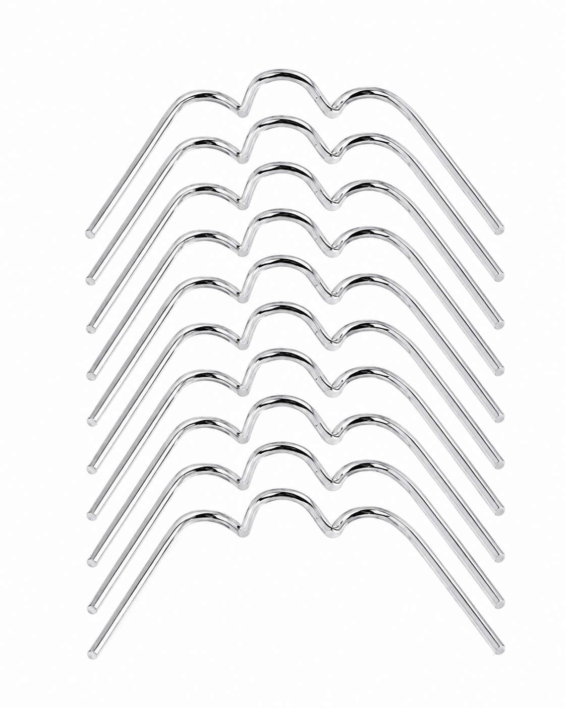 HEADLIGHT BULB SPRING CLIP HOLDER RETAINER MOTOFORTI UNIVERSAL 10PCS image 1