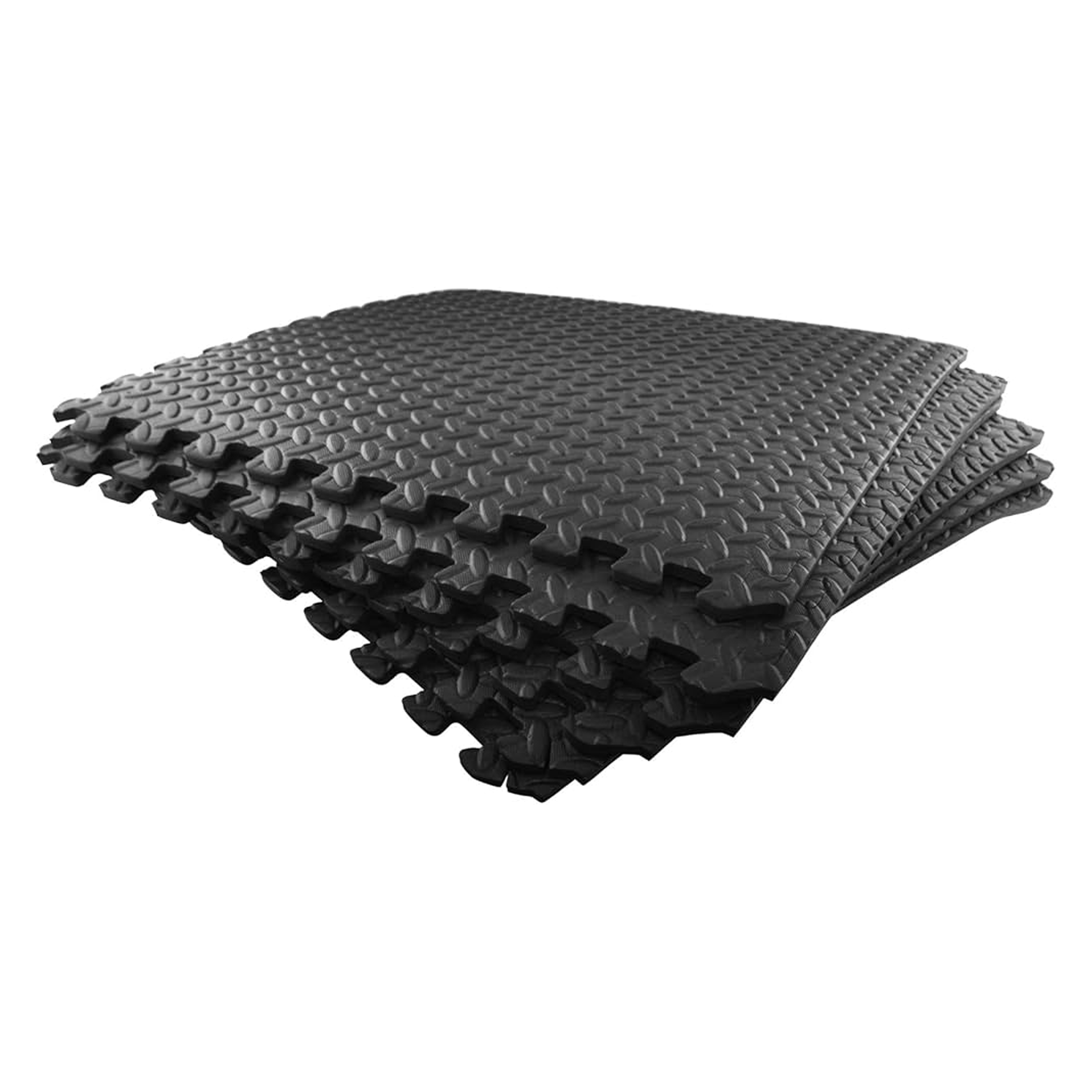 ANTI FATIGUE FOAM FLOORING 6pc 600 x 600mm COVERS 2.23m² - TOOLZONE KDPAU305 thumbnail 2