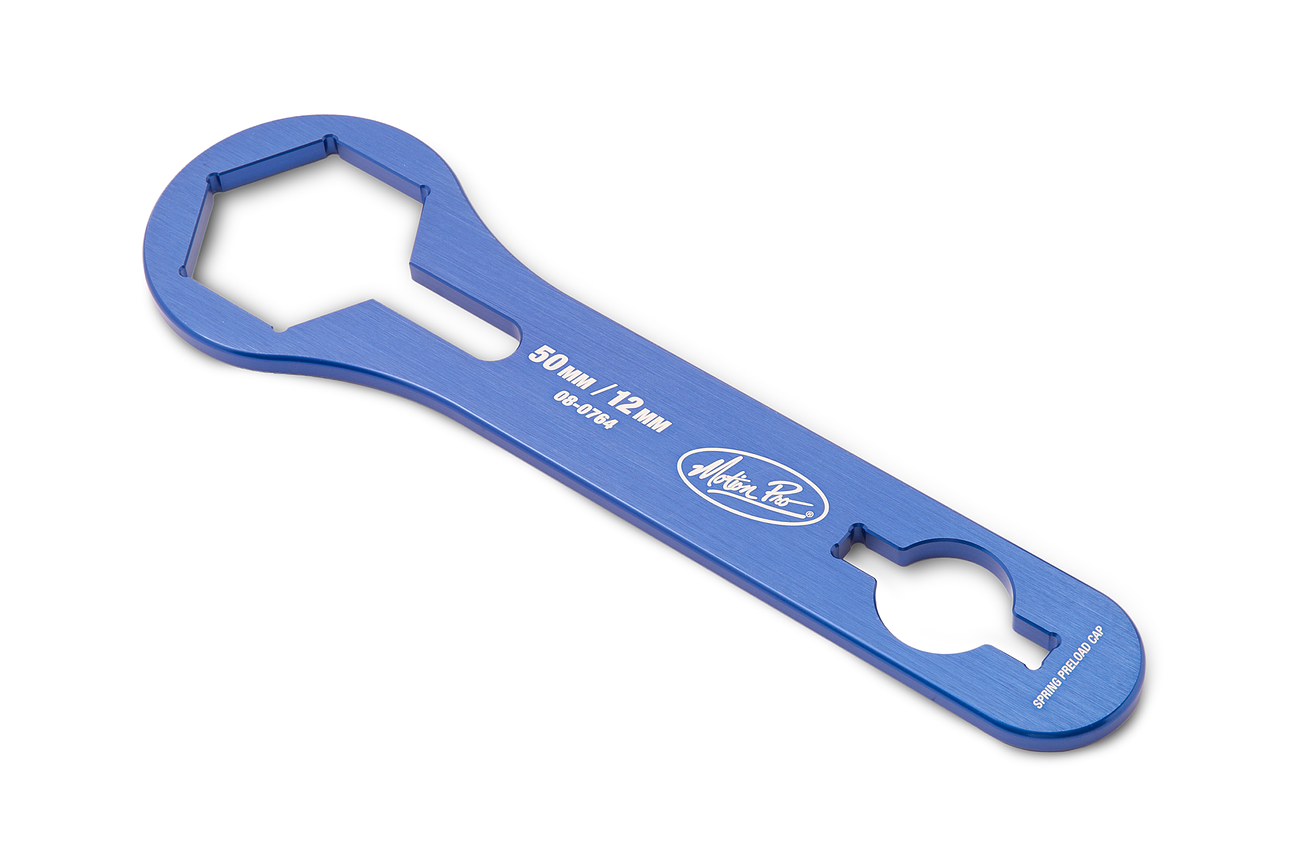 FORK CAP WRENCH 50mm WP4860 MXMA 12mm SLOT MOTION PRO 08-0764 thumbnail 2