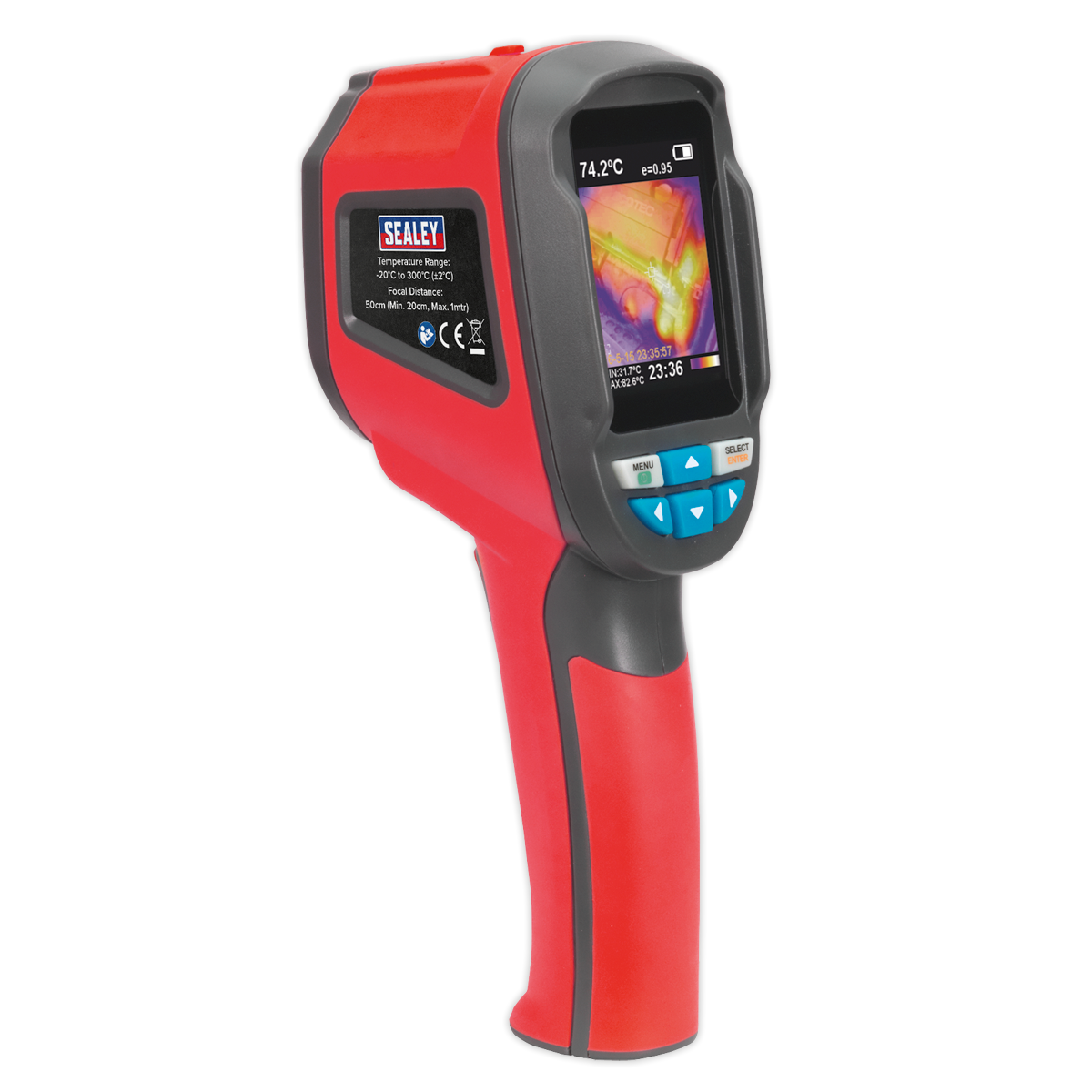 THERMAL IMAGING CAMERA, INFARED, TEMPERATURE, SEALEY VS912 image 1