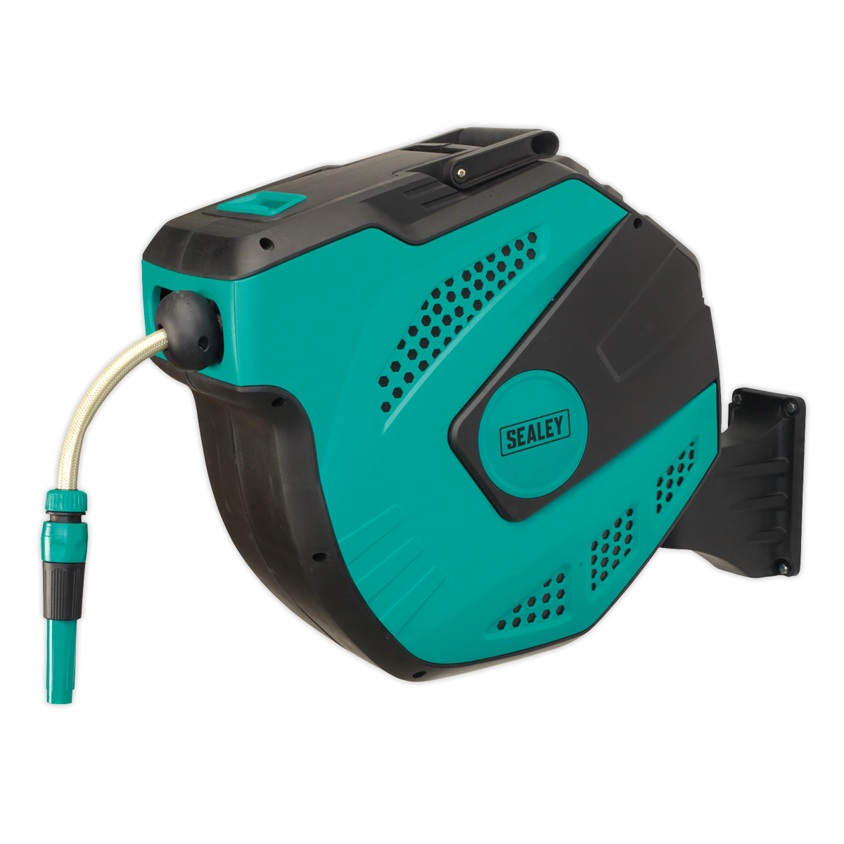 20M GARDEN HOSE REEL, AUTO REWIND RWH20 image 1