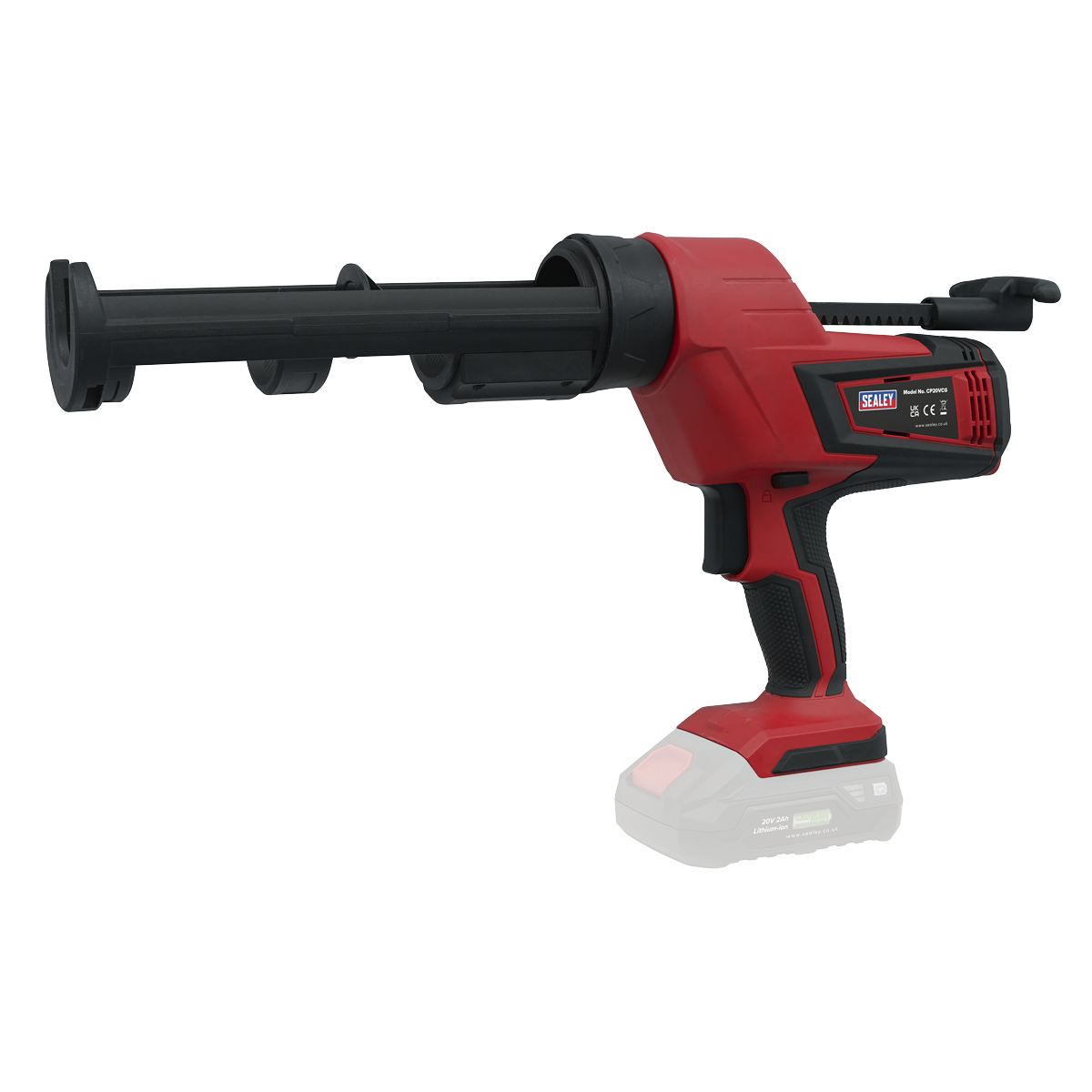 20V CAULKING SILICONE SEALER GUN, TOOL ONLY NEEDS SV20 LITHIUM BATTERY image 1
