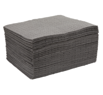 SPILL KIT PADS ABSORBENT OIL CLEAN UP WORKSHOP GARAGE PACK OF 100 SAP01 image 1