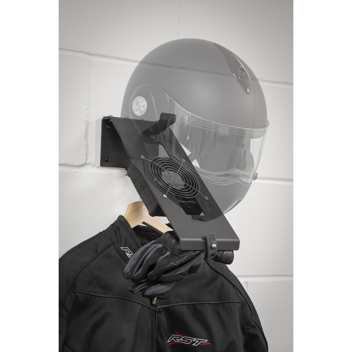 ELECTRIC HELMET DRYER HANGER, WALL MOUNTED thumbnail 3