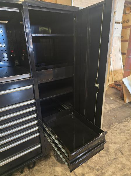 85 BLACK 13 DRAW UTILITY ALL TERRAIN HEAVY DUTY TOOL BOX CHEST thumbnail 8
