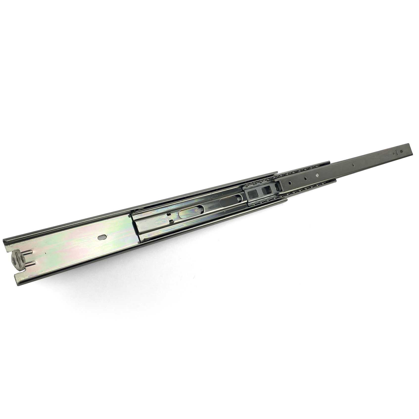 HEAVY DUTY STEEL BALL BEARING DRAWER RUNNERS SELF-LOCKING 350–690mm image 1