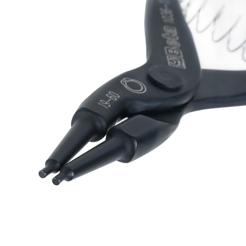 External Circlip Pliers Straight Pattern PVC Handles 175mm - Beta Tools 1036 175 thumbnail 3