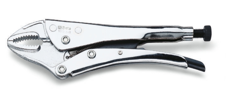 Adjustable Self-Locking Pliers Concave Jaws 240mm - Beta Tools 1052 240 image 1