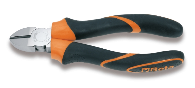 Diagonal Cutting Nippers Bi-Material Handles 160mm - Beta Tools 1082BM 160 image 1