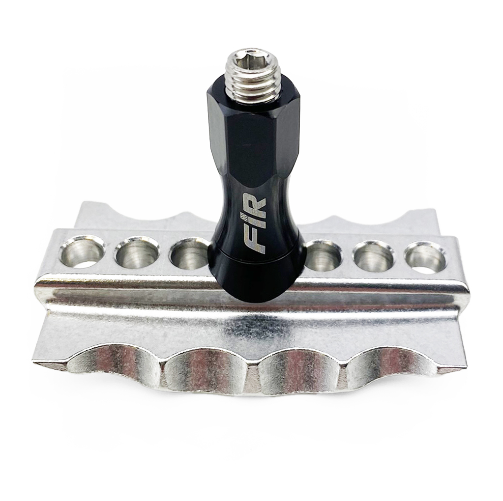 HEAVY DUTY TYRE BOLT RIM LOCK CNC SILVER ALLOY 1.85 ATRL-02