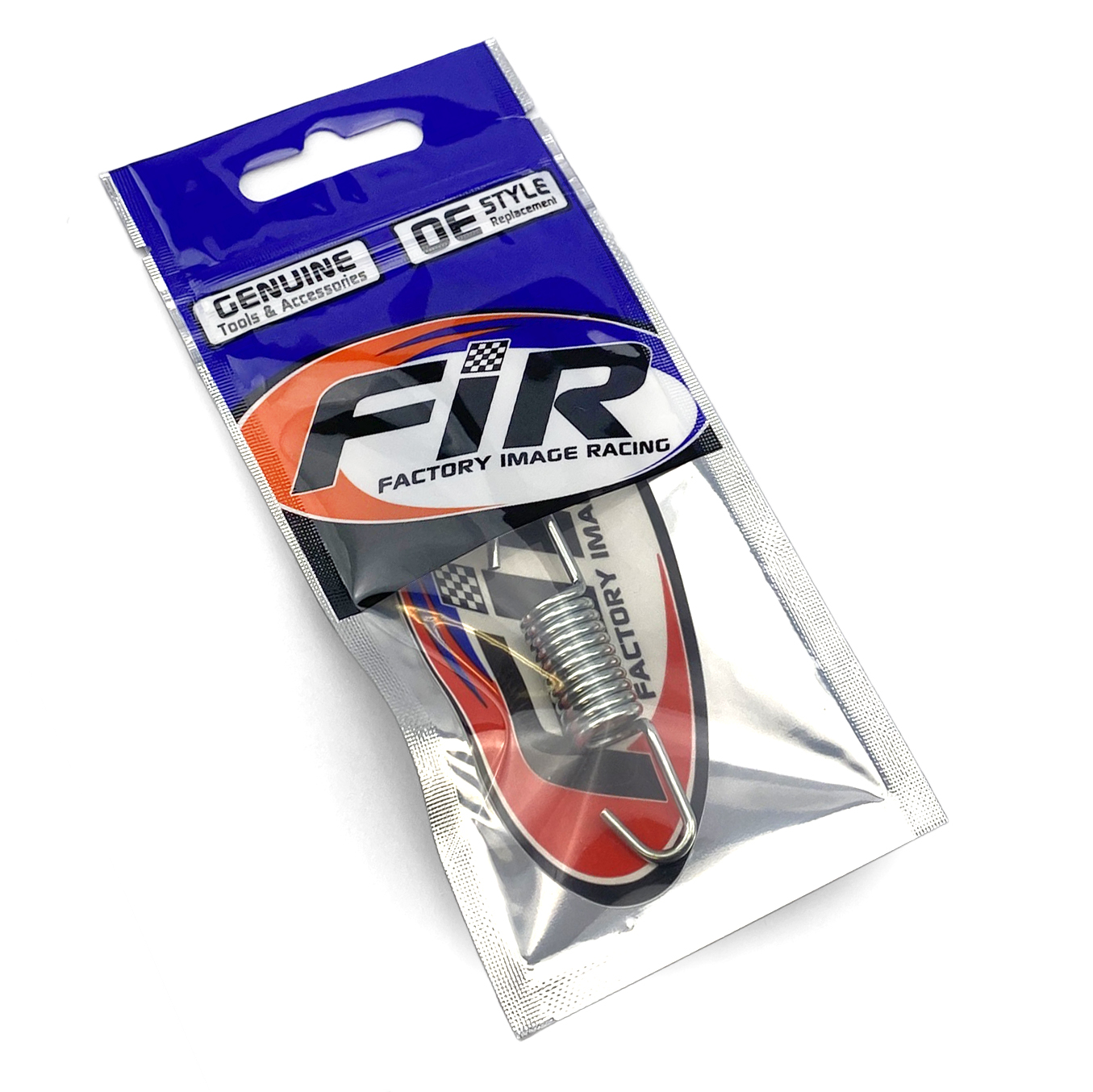 57mm EXHAUST SPRING SILVER thumbnail 2