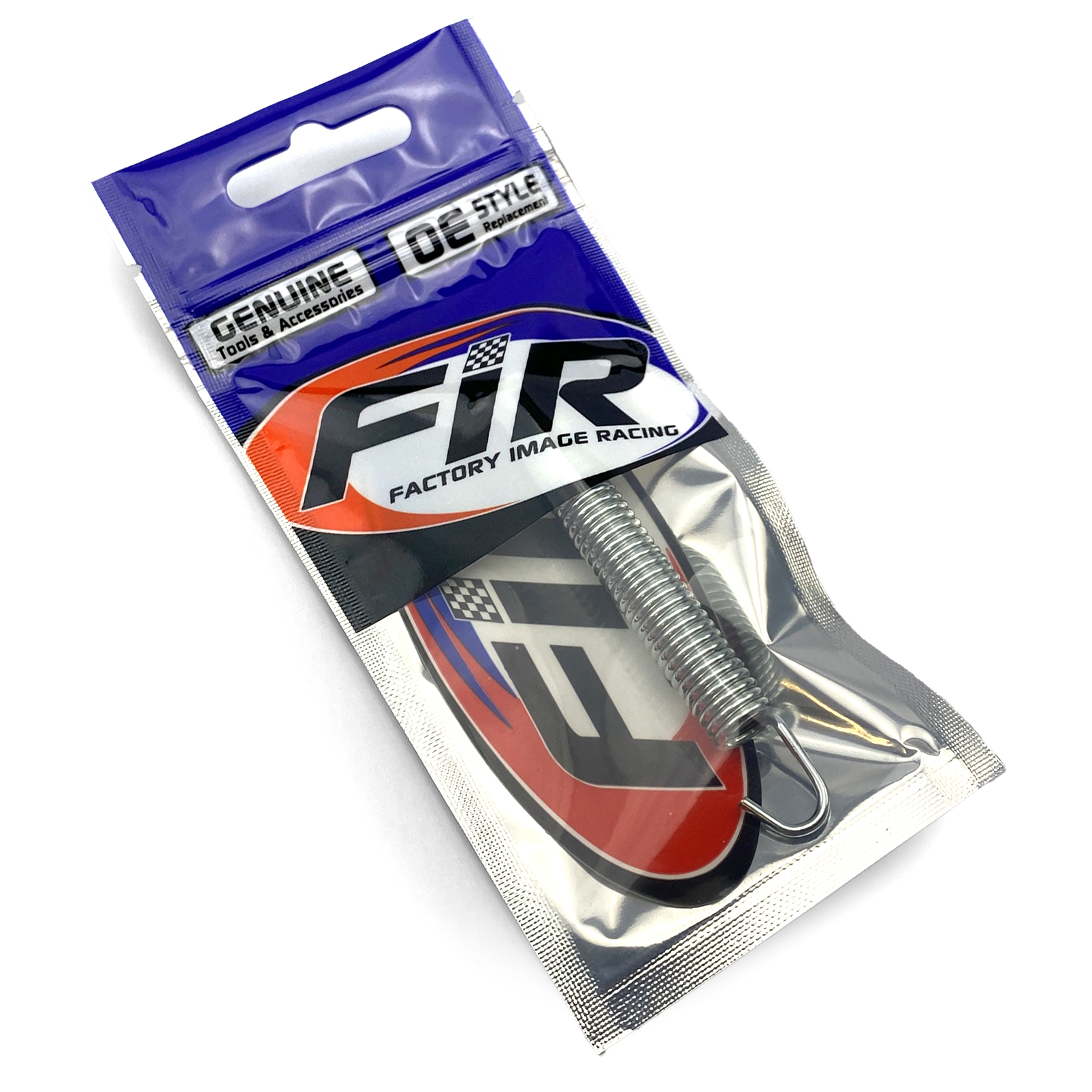 90mm EXHAUST SPRINGS SILVER thumbnail 2