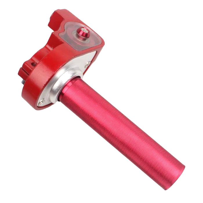 THROTTLE TWISTGRIP ASSY RED. image 1