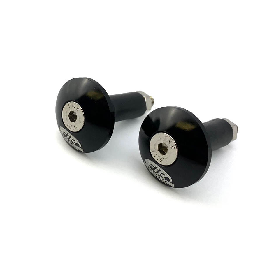BAR ENDS 12mm BLACK [SET-2] thumbnail 2