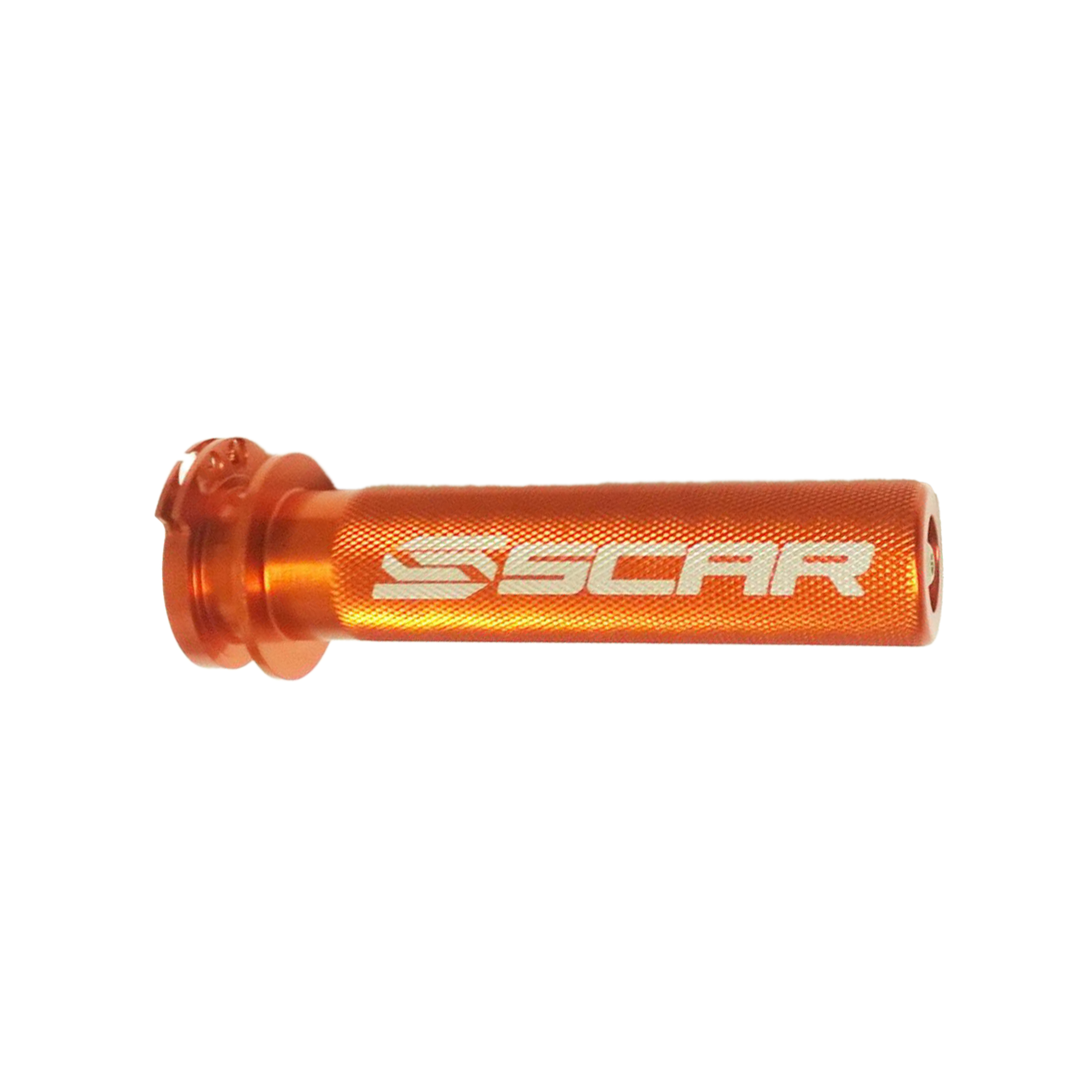 ALUMINIUM THROTTLE TUBE WITH BEARING ORANGE 00-16 HUSQVARNA KTM HUSABERG FC FE EXC SX SCAR TT500 thumbnail 2