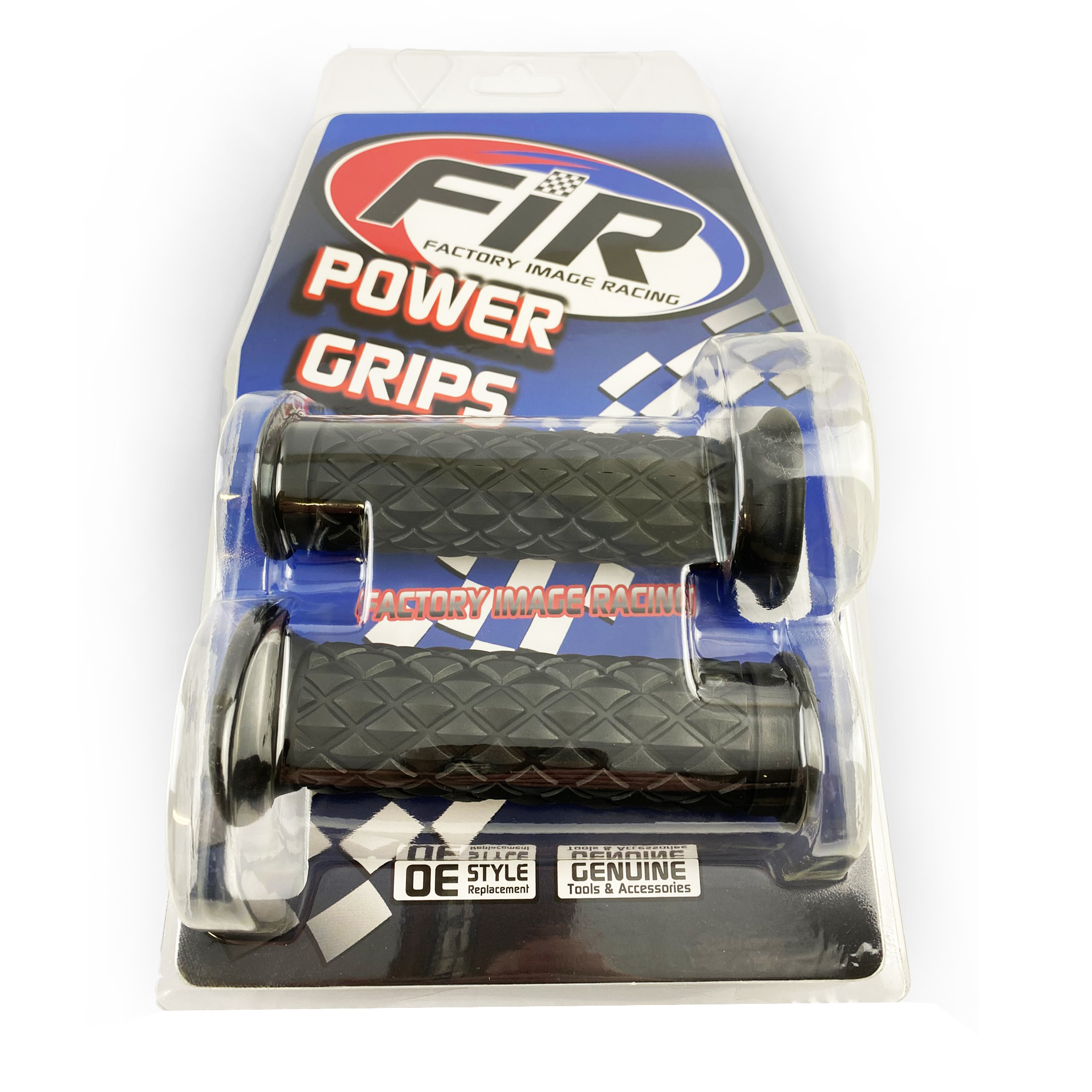 GRIP SET CLASSIC RETRO BLACK HONDA SUZUKI KAWASAKI TRIUMPH ROYAL BOBBER thumbnail 2