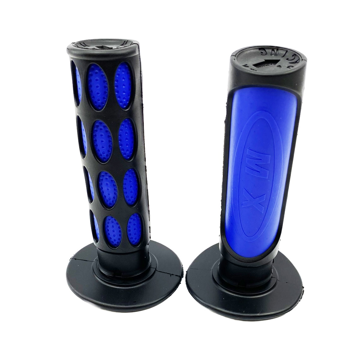 GRIP DUAL FLASH BLACK/BLUE, 22/25mm image 1