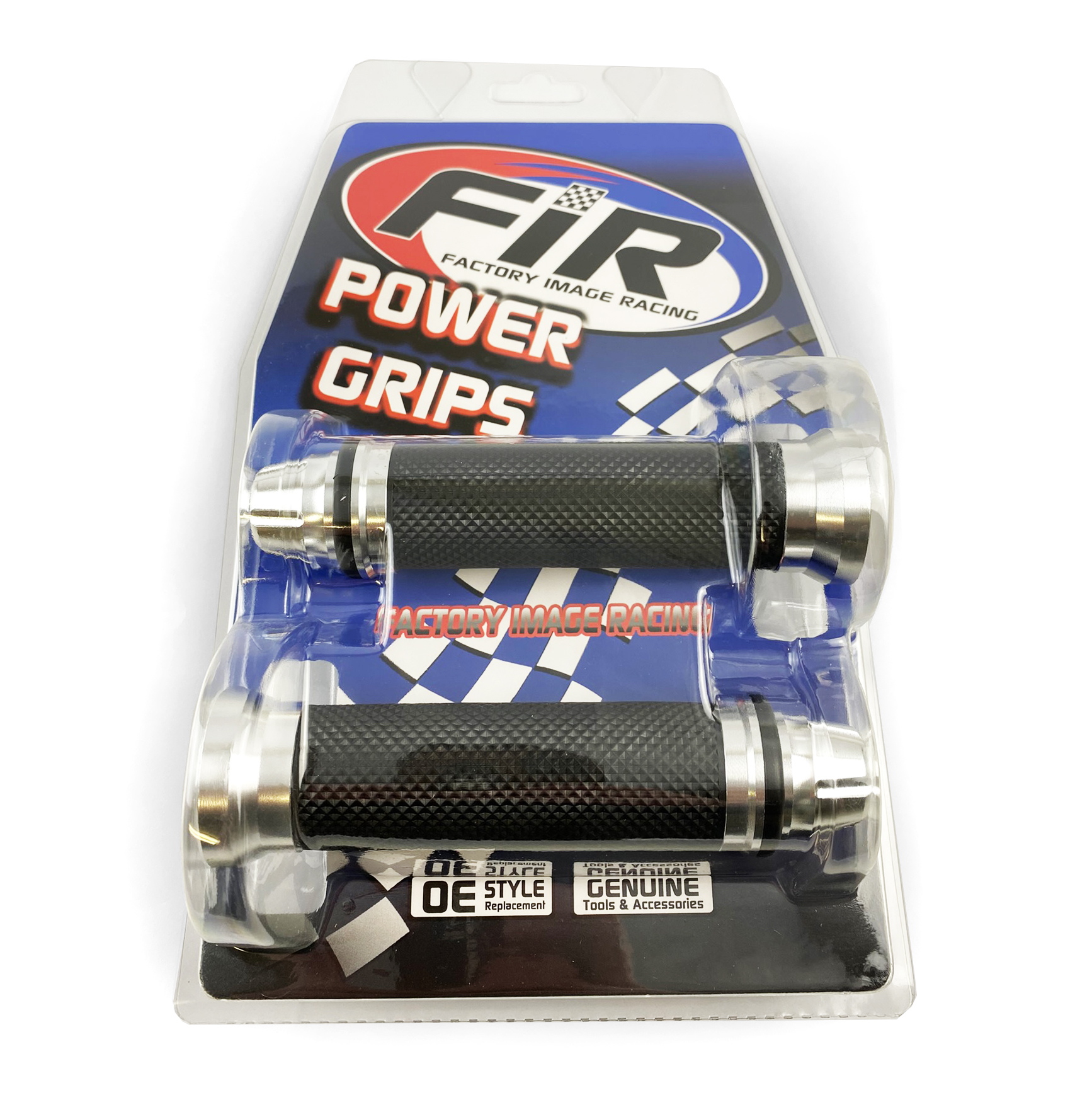 Grip Set Rubber with CNC Aluminum Ends thumbnail 3