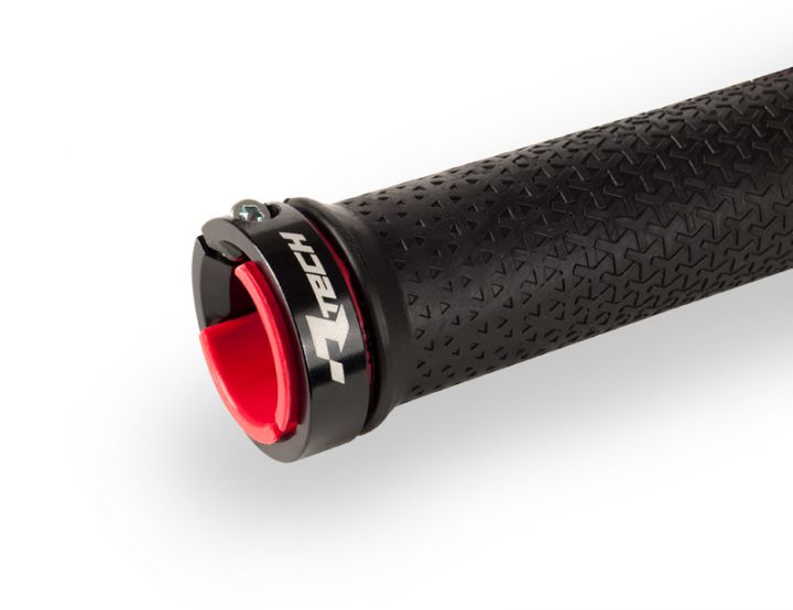 BIKE BICYCLE LOCK ON GRIPS - BLACK - RTECH B-MPRBIKENR20 thumbnail 2