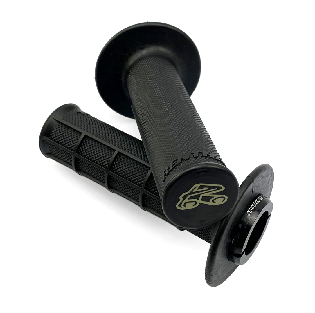 LOCK ON GRIPS RENTHAL HALF WAFFLE, ULTRATACKY G236 image 1