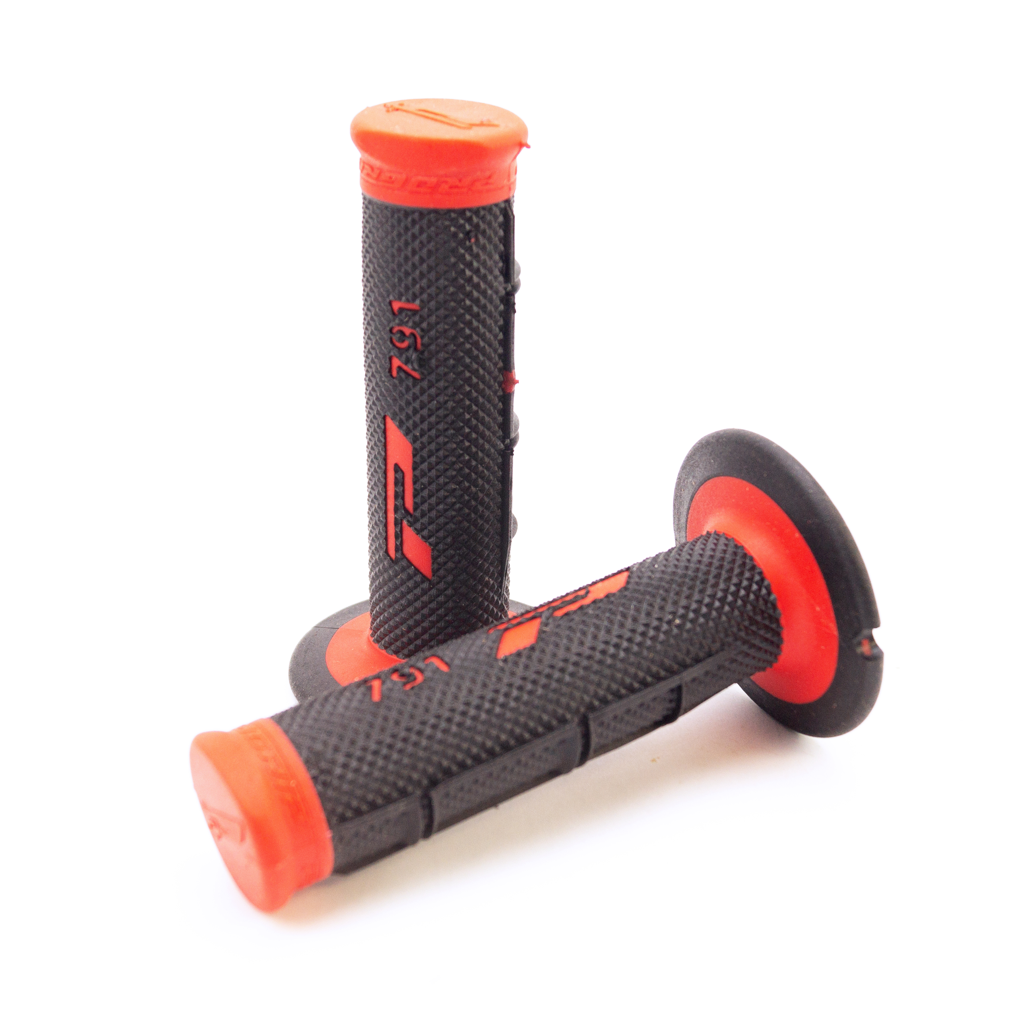 DUAL PRO GRIP PG791 RED/BLACK, 22/25mm image 1