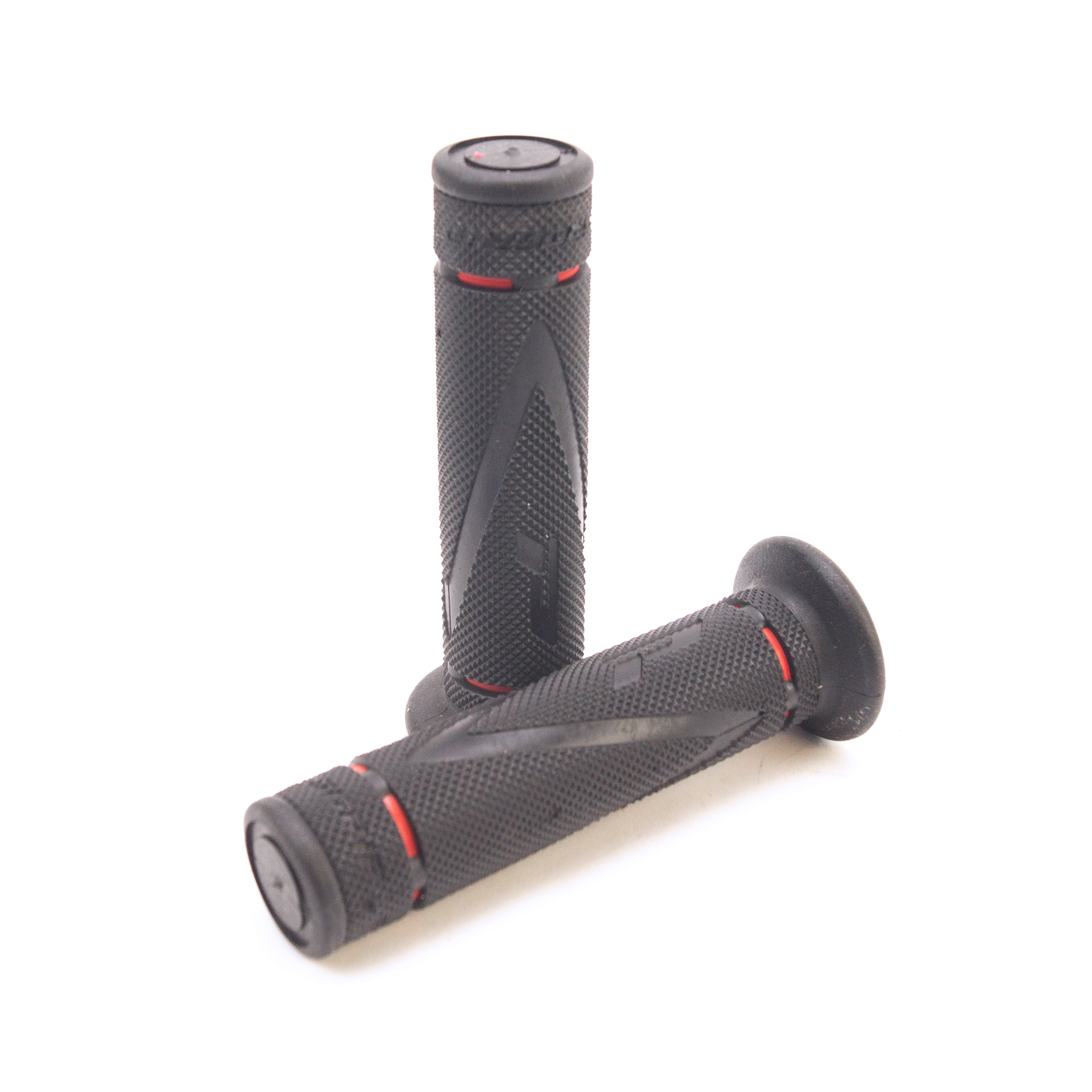 TRIALS DUAL PRO GRIP BK/RD, 22/25mm PG838 image 1