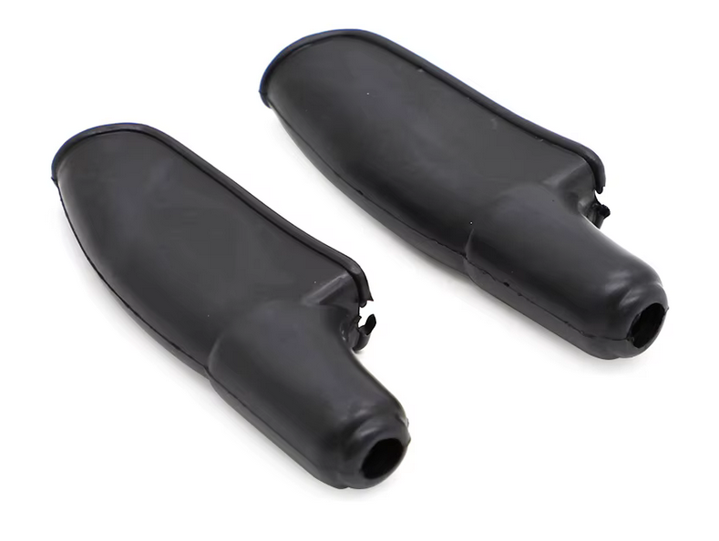 LEVER CABLE COVERS (PACK OF 2) BLACK HONDA XR100 XL125 CRF100F thumbnail 2