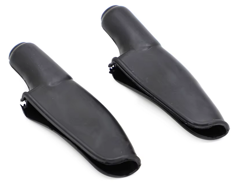 LEVER CABLE COVERS (PACK OF 2) BLACK HONDA XR100 XL125 CRF100F thumbnail 3