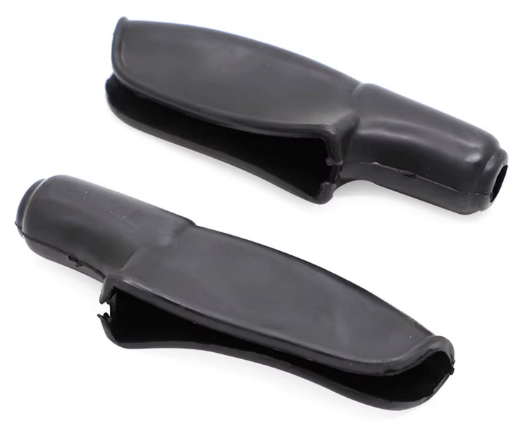 LEVER CABLE COVERS (PACK OF 2) BLACK HONDA XR100 XL125 CRF100F thumbnail 4