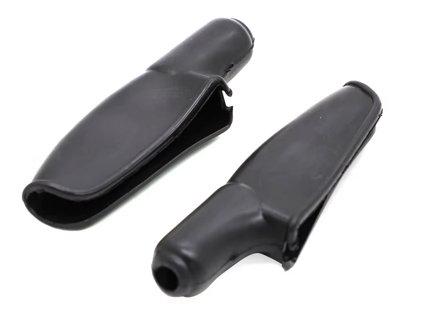 LEVER CABLE COVERS (PACK OF 2) BLACK HONDA XR100 XL125 CRF100F image 1